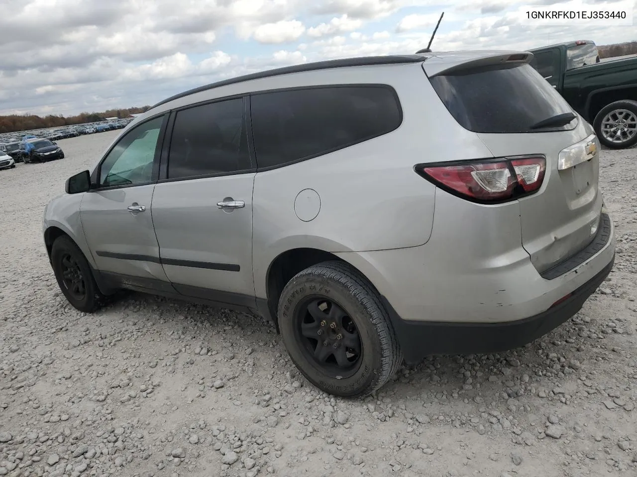 2014 Chevrolet Traverse Ls VIN: 1GNKRFKD1EJ353440 Lot: 77486064