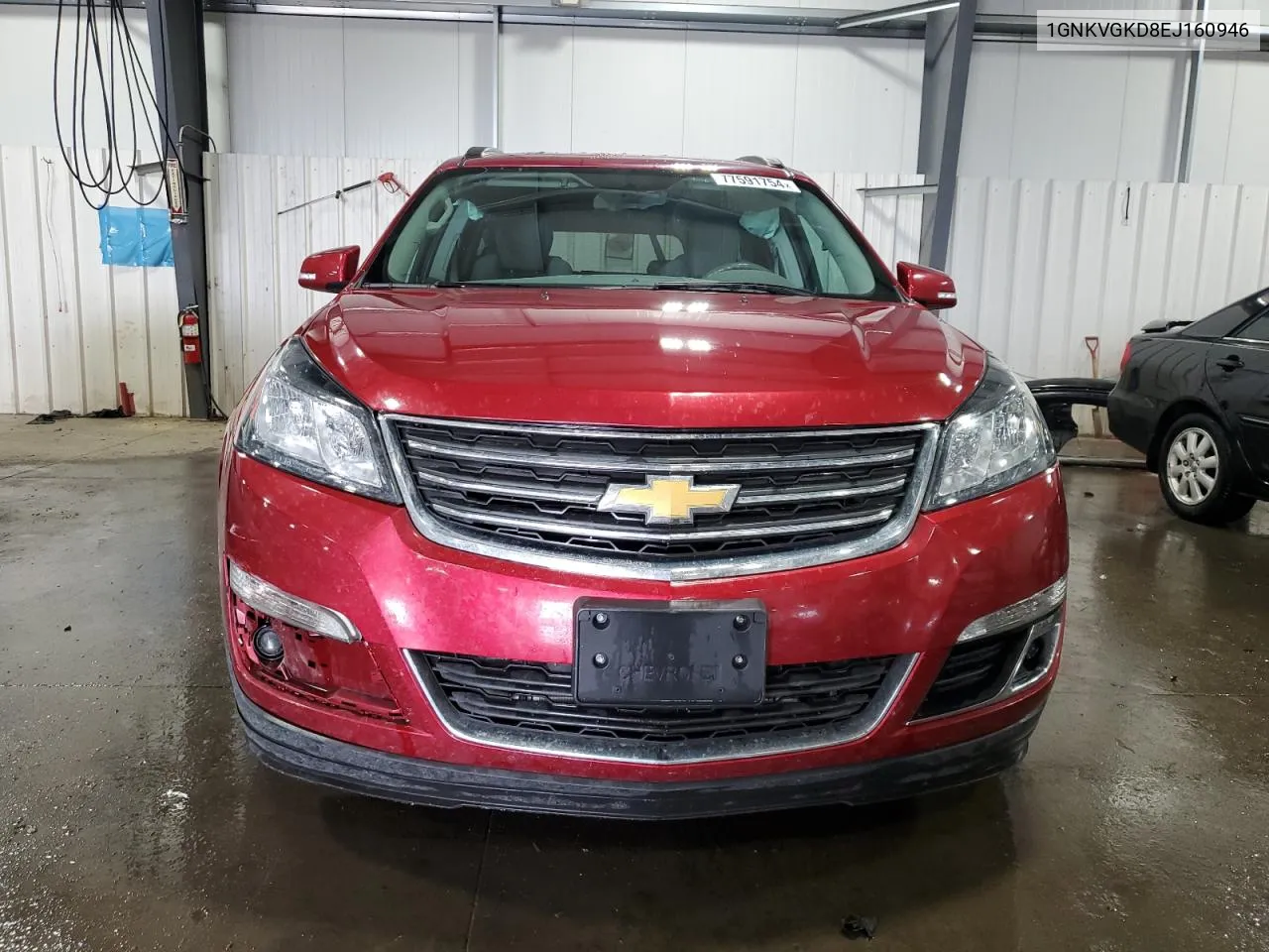 2014 Chevrolet Traverse Lt VIN: 1GNKVGKD8EJ160946 Lot: 77591754