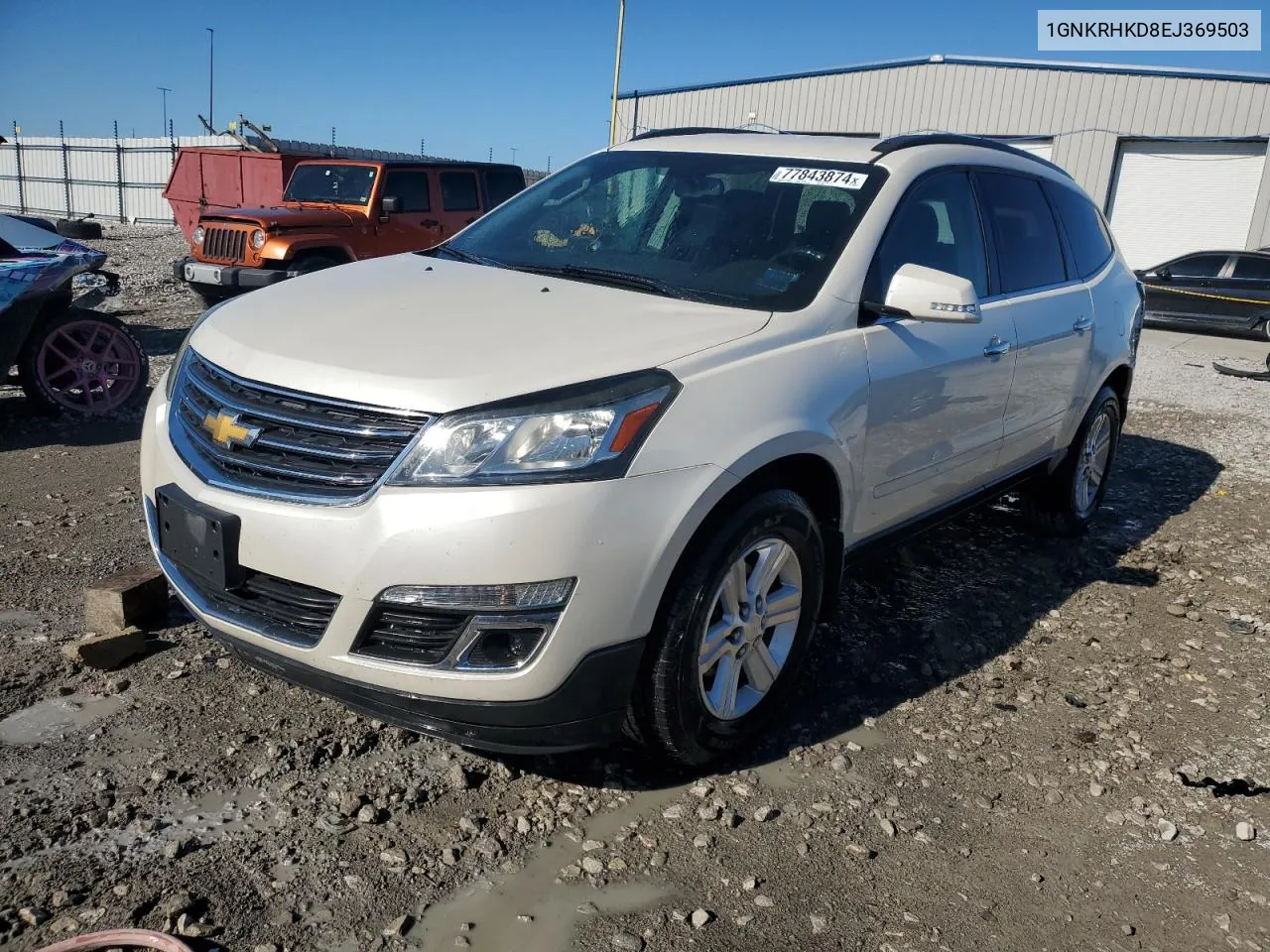 2014 Chevrolet Traverse Lt VIN: 1GNKRHKD8EJ369503 Lot: 77843874