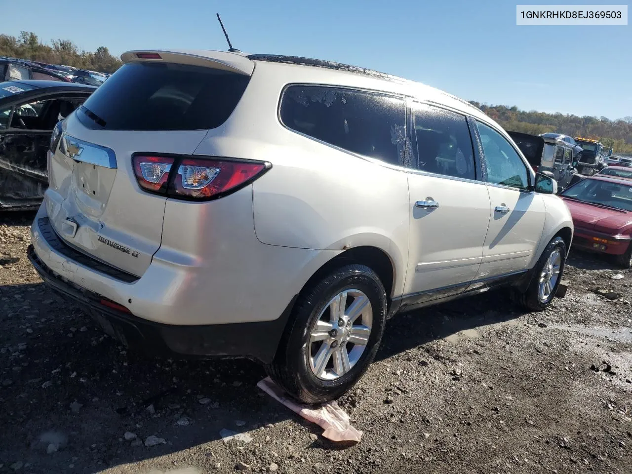 2014 Chevrolet Traverse Lt VIN: 1GNKRHKD8EJ369503 Lot: 77843874