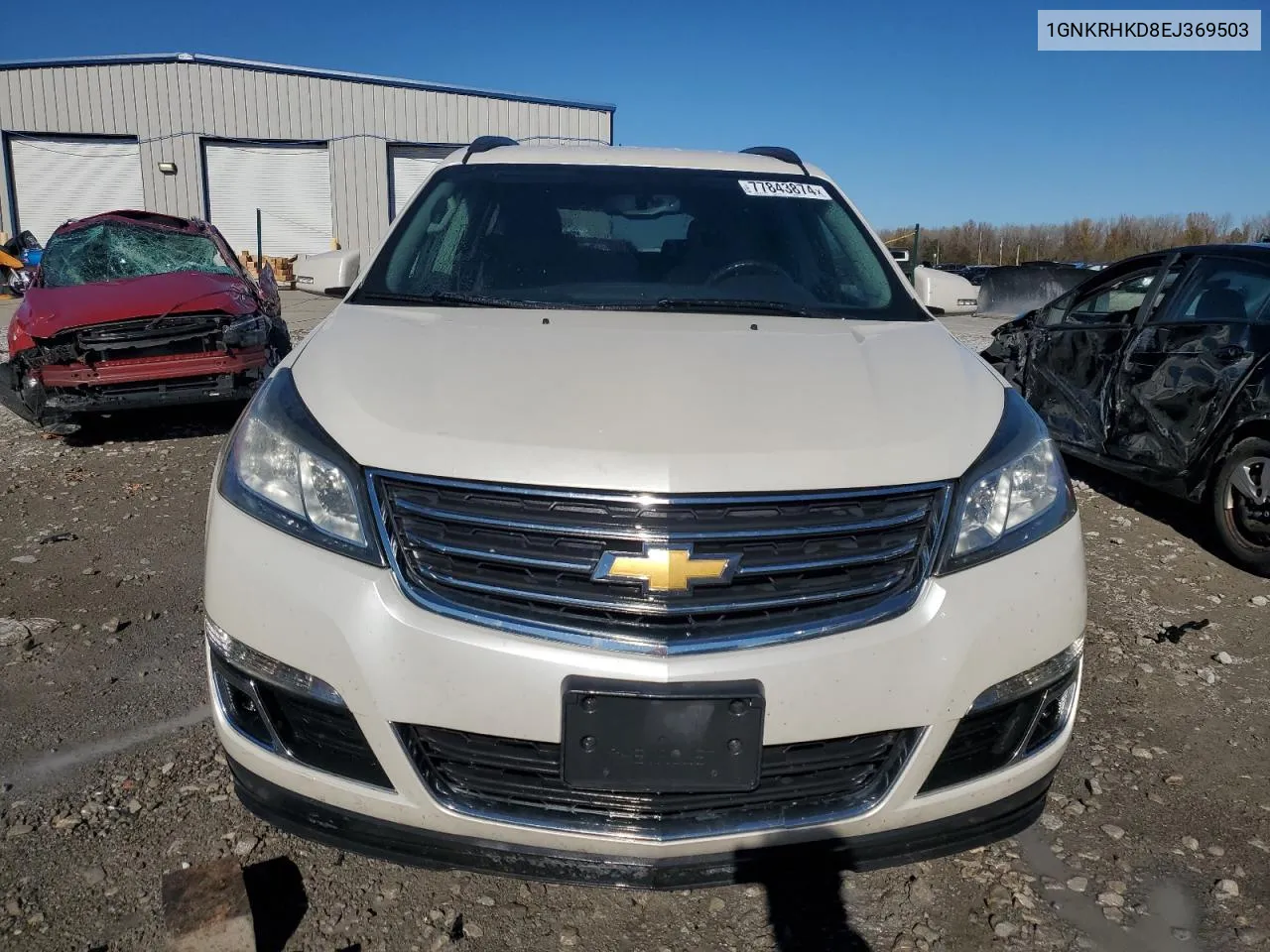 2014 Chevrolet Traverse Lt VIN: 1GNKRHKD8EJ369503 Lot: 77843874