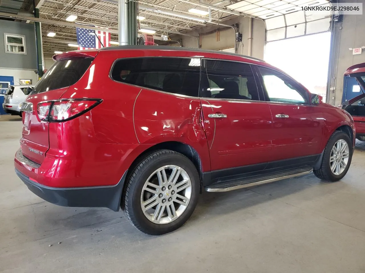 2014 Chevrolet Traverse Lt VIN: 1GNKRGKD9EJ298046 Lot: 77982764