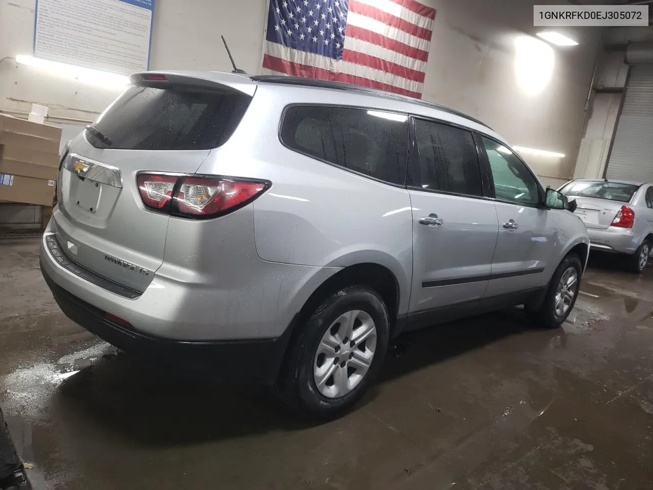 1GNKRFKD0EJ305072 2014 Chevrolet Traverse Ls