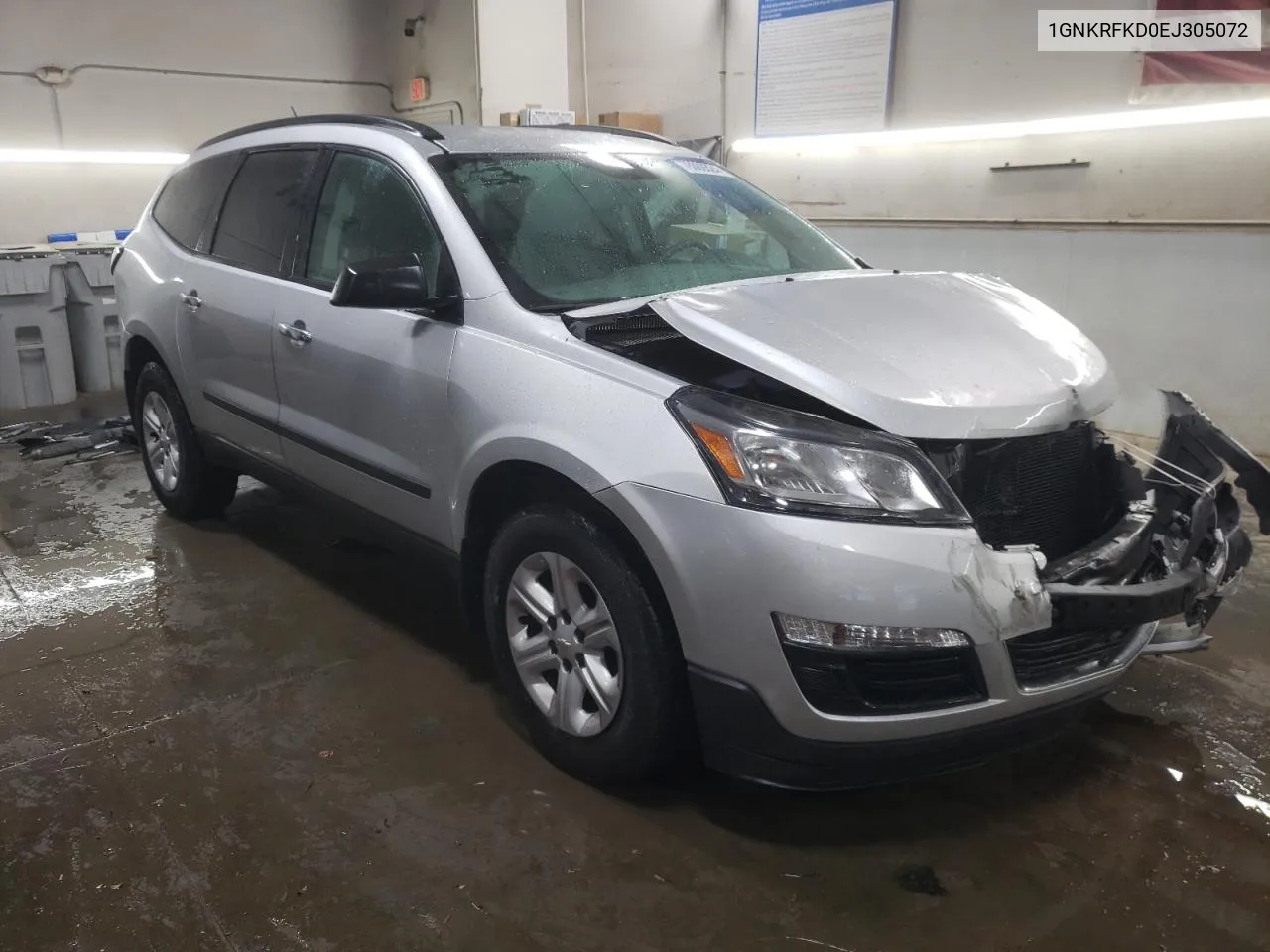 2014 Chevrolet Traverse Ls VIN: 1GNKRFKD0EJ305072 Lot: 78089324