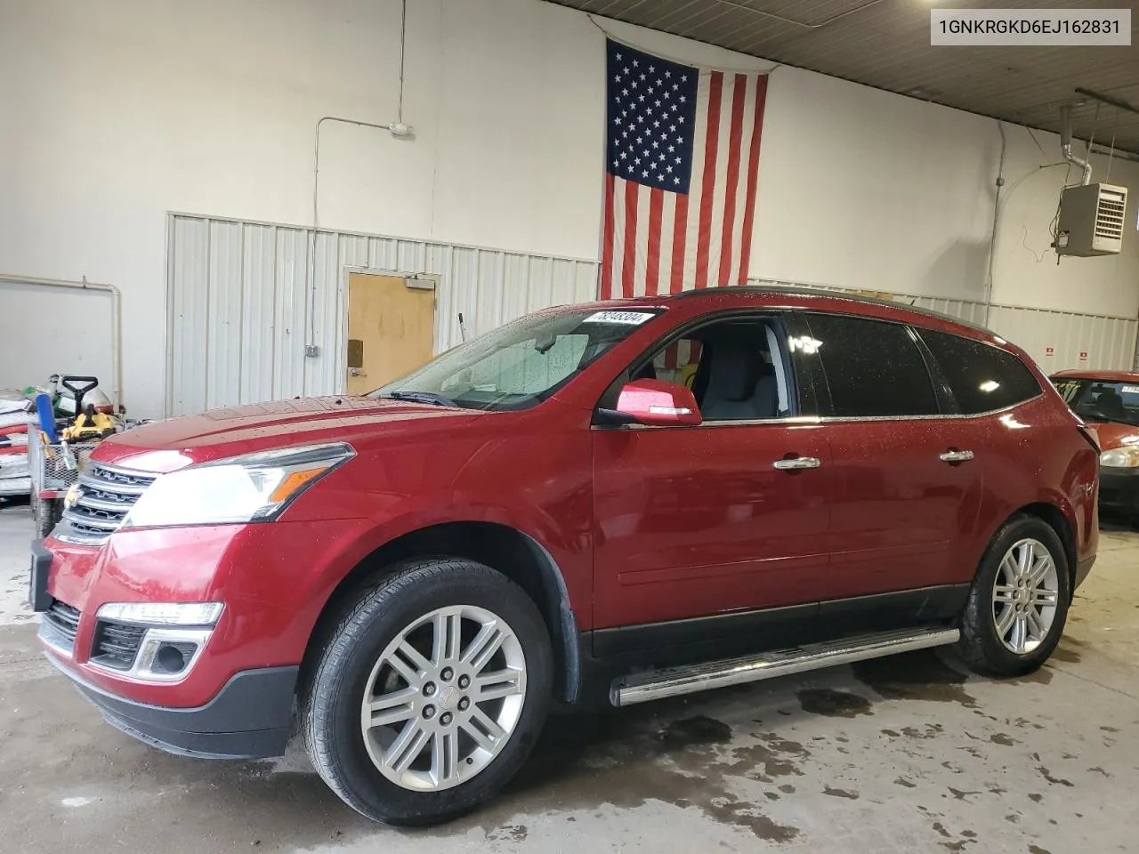 2014 Chevrolet Traverse Lt VIN: 1GNKRGKD6EJ162831 Lot: 78248304