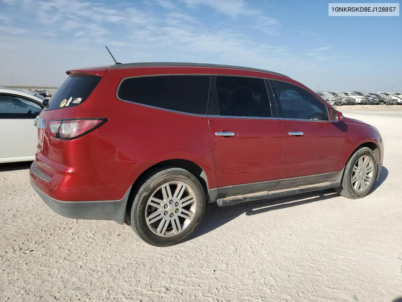 2014 Chevrolet Traverse Lt VIN: 1GNKRGKD8EJ128857 Lot: 78495584