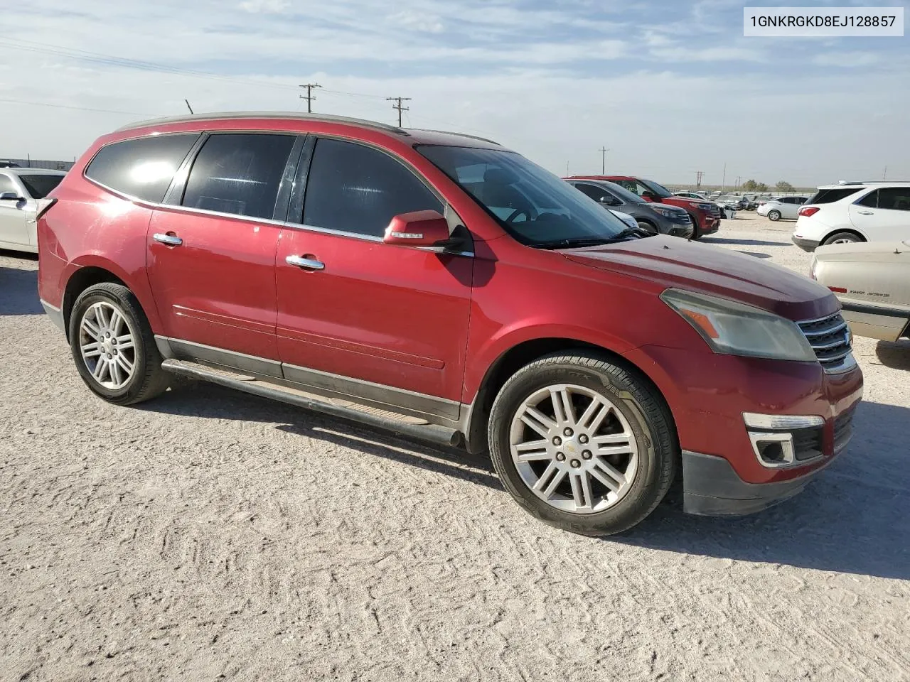 2014 Chevrolet Traverse Lt VIN: 1GNKRGKD8EJ128857 Lot: 78495584