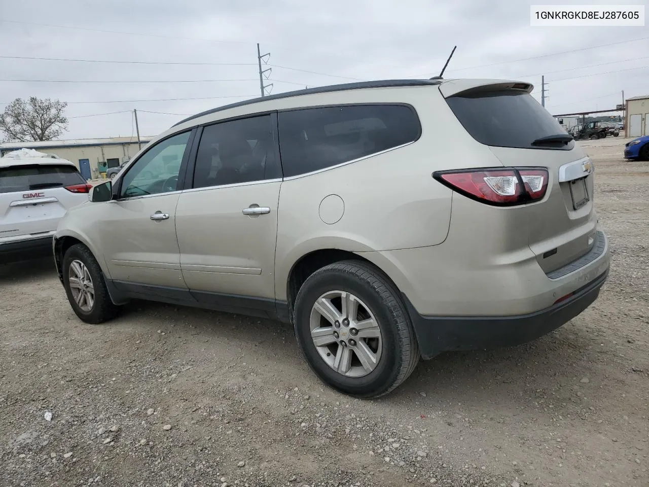 2014 Chevrolet Traverse Lt VIN: 1GNKRGKD8EJ287605 Lot: 78594344