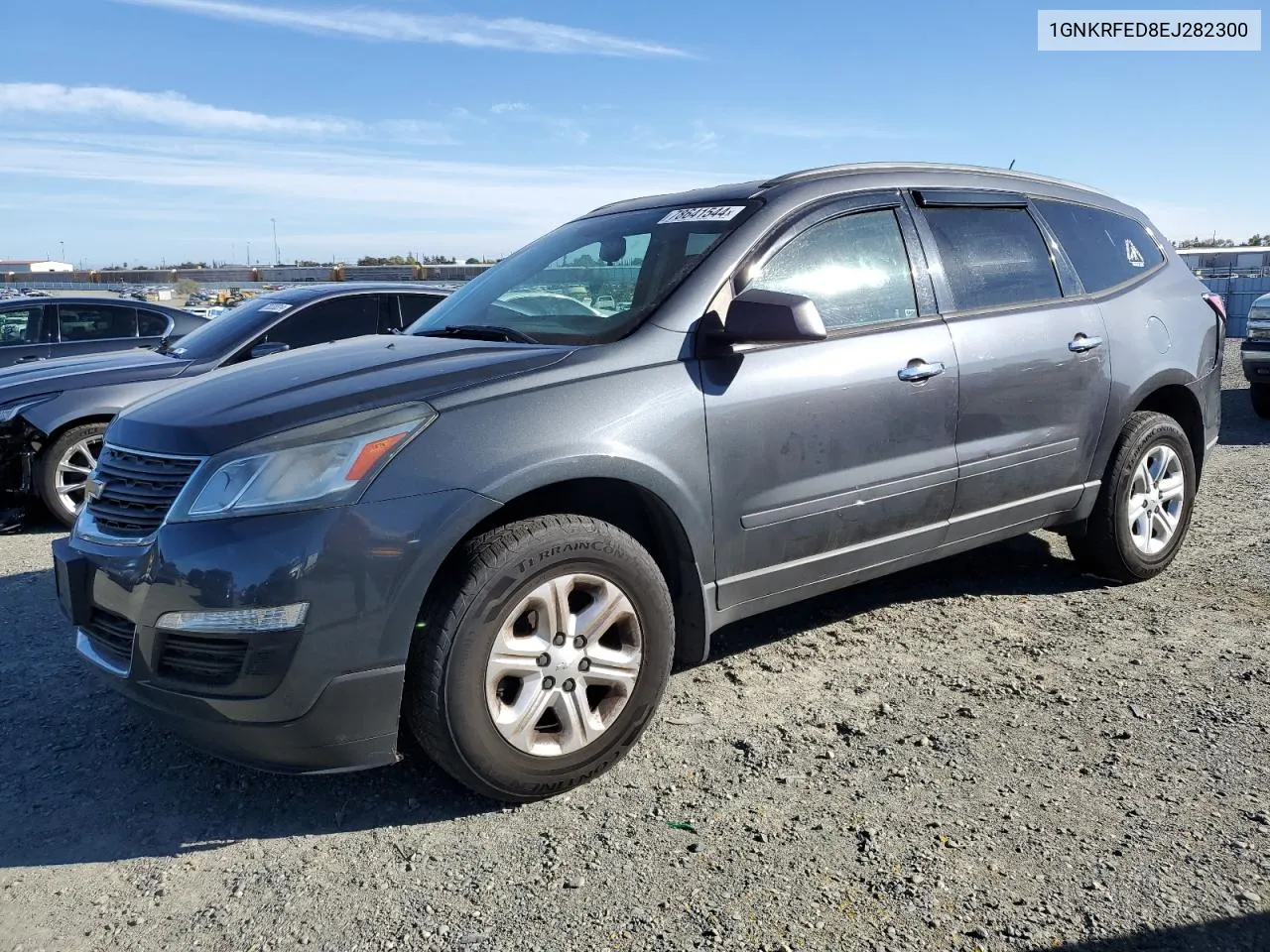 2014 Chevrolet Traverse Ls VIN: 1GNKRFED8EJ282300 Lot: 78641544