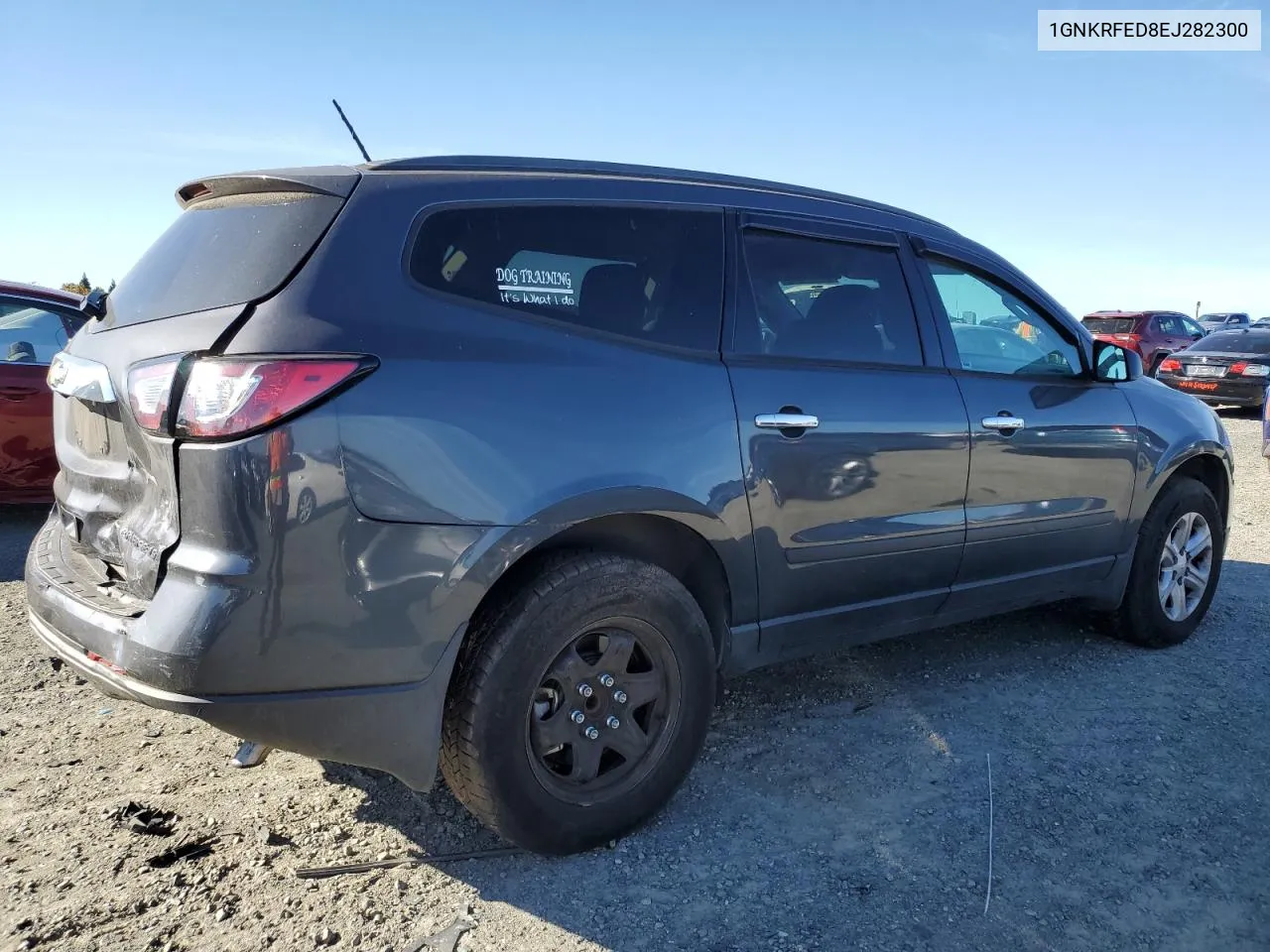 2014 Chevrolet Traverse Ls VIN: 1GNKRFED8EJ282300 Lot: 78641544