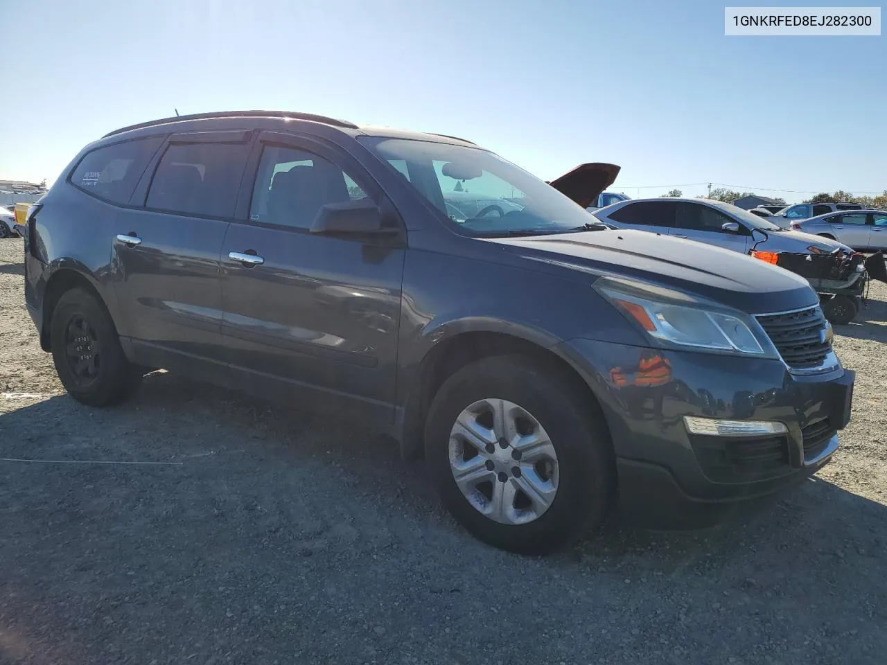 2014 Chevrolet Traverse Ls VIN: 1GNKRFED8EJ282300 Lot: 78641544