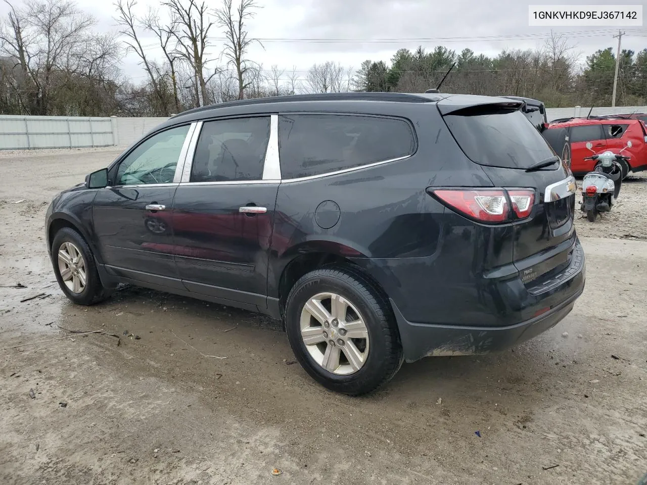 2014 Chevrolet Traverse Lt VIN: 1GNKVHKD9EJ367142 Lot: 78717174