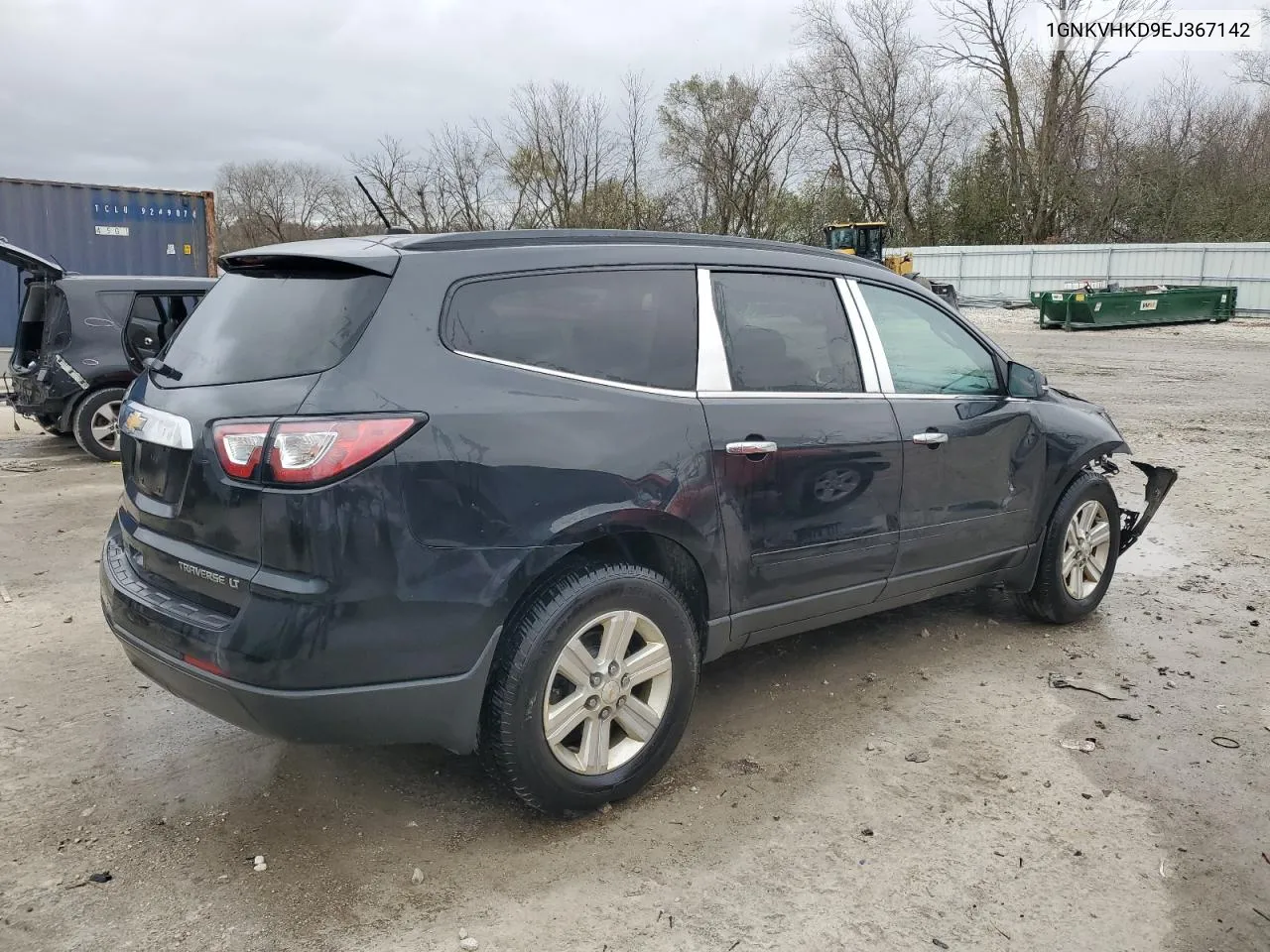 2014 Chevrolet Traverse Lt VIN: 1GNKVHKD9EJ367142 Lot: 78717174