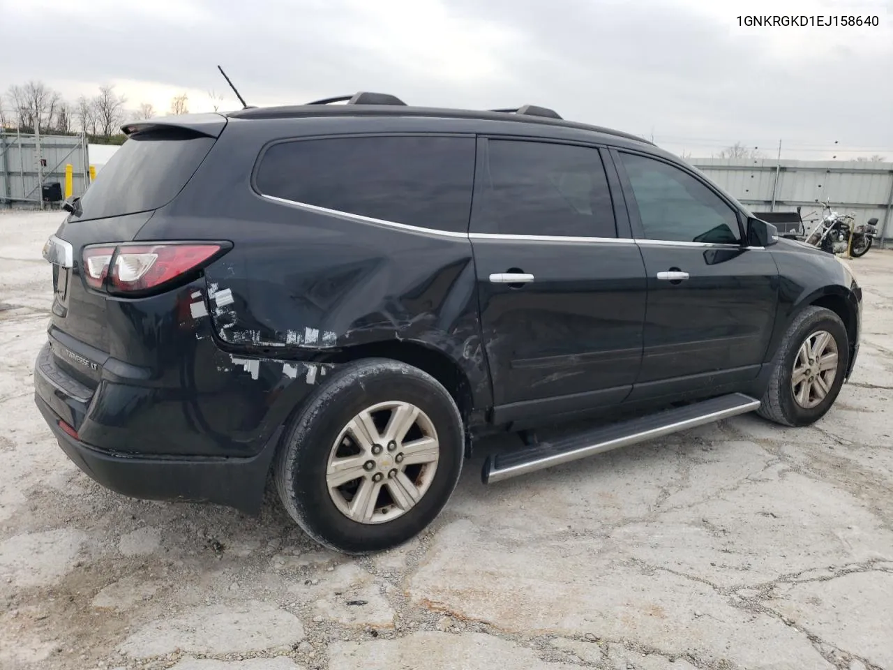 2014 Chevrolet Traverse Lt VIN: 1GNKRGKD1EJ158640 Lot: 78744664