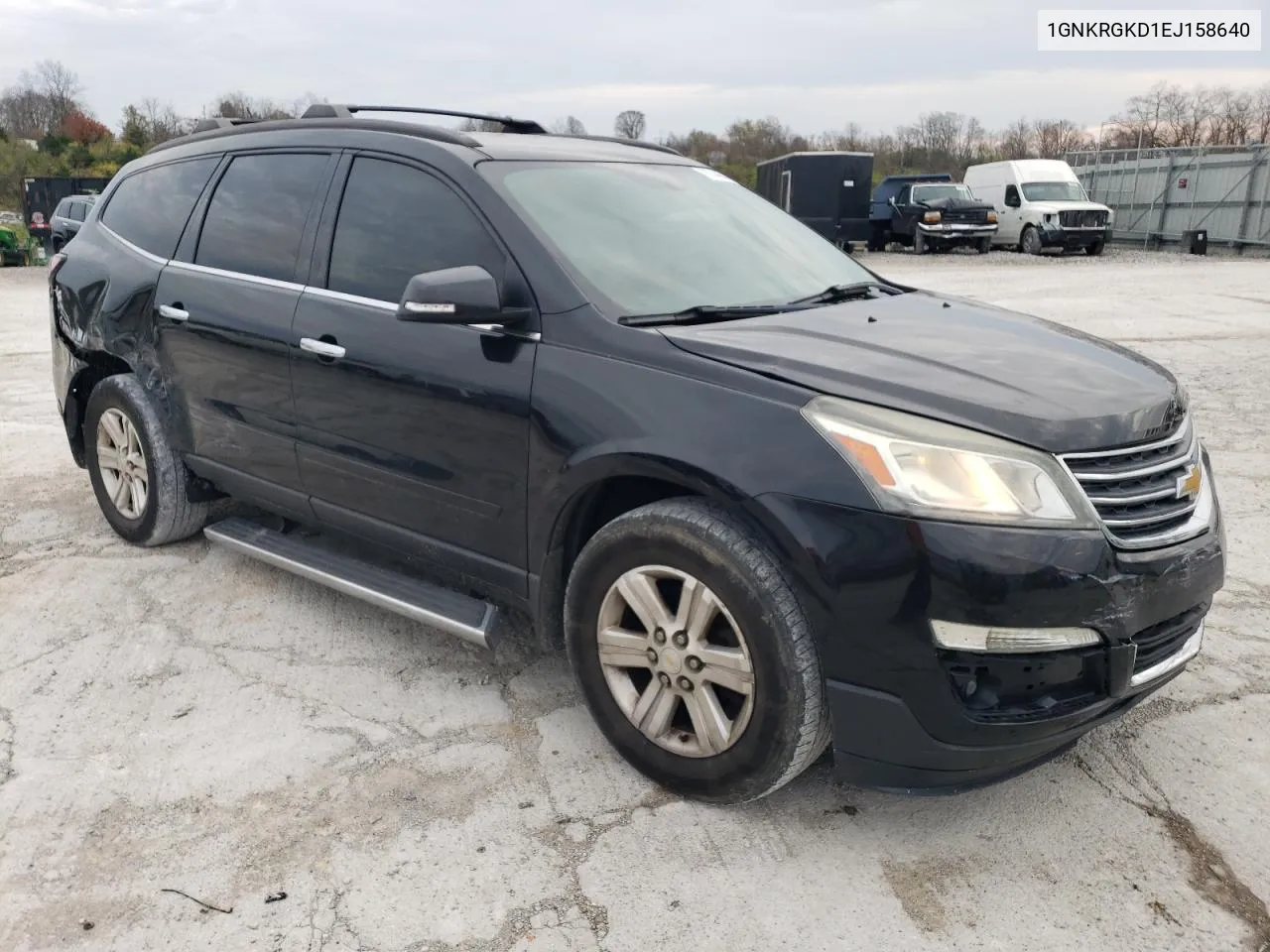 2014 Chevrolet Traverse Lt VIN: 1GNKRGKD1EJ158640 Lot: 78744664