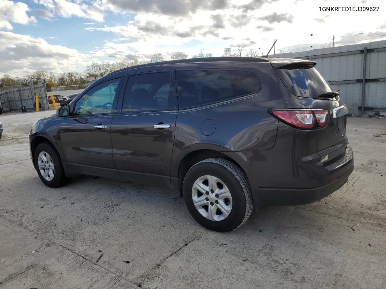 2014 Chevrolet Traverse Ls VIN: 1GNKRFED1EJ309627 Lot: 79296764