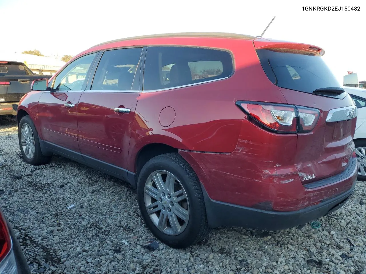 2014 Chevrolet Traverse Lt VIN: 1GNKRGKD2EJ150482 Lot: 79543474