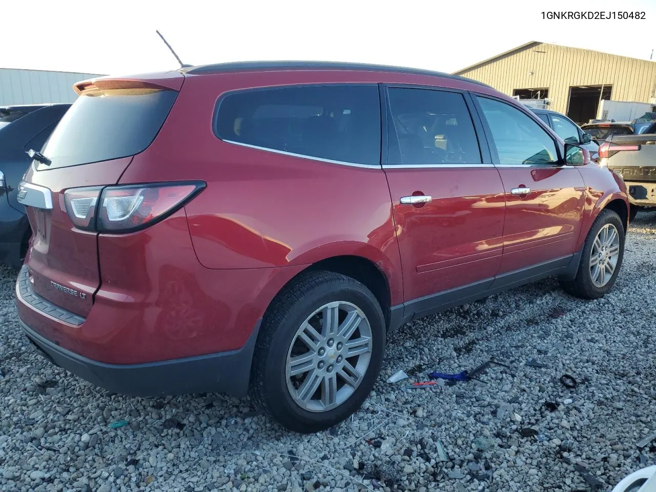 2014 Chevrolet Traverse Lt VIN: 1GNKRGKD2EJ150482 Lot: 79543474