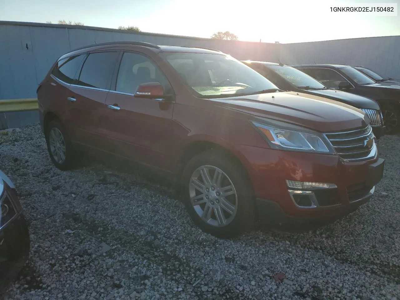 2014 Chevrolet Traverse Lt VIN: 1GNKRGKD2EJ150482 Lot: 79543474