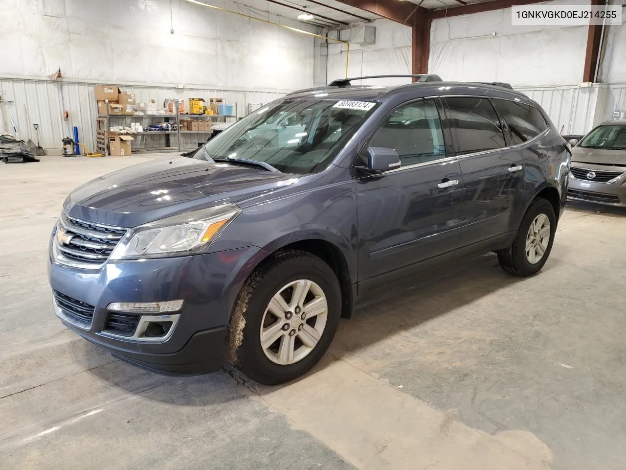 2014 Chevrolet Traverse Lt VIN: 1GNKVGKD0EJ214255 Lot: 80983124