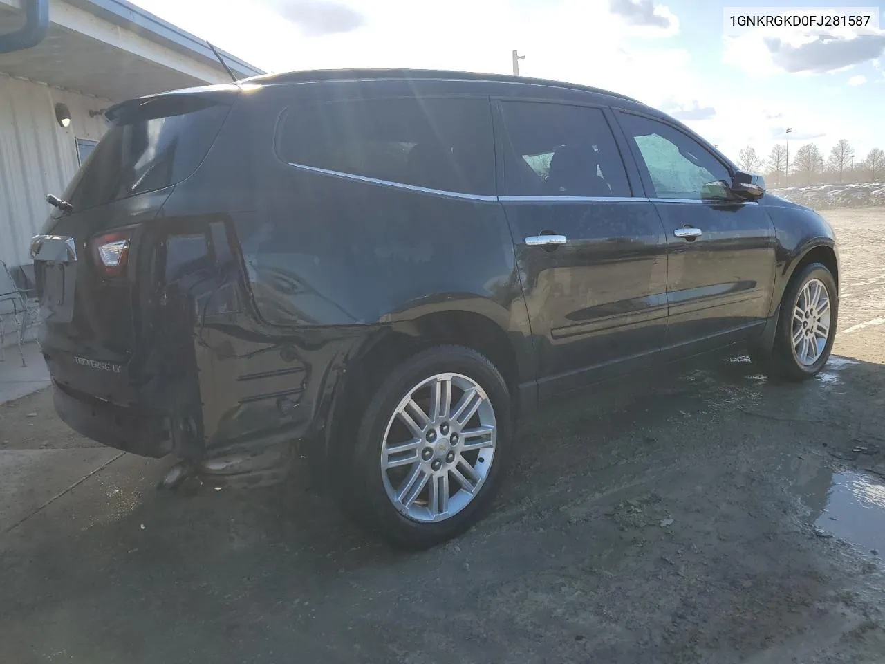 2015 Chevrolet Traverse Lt VIN: 1GNKRGKD0FJ281587 Lot: 42715744