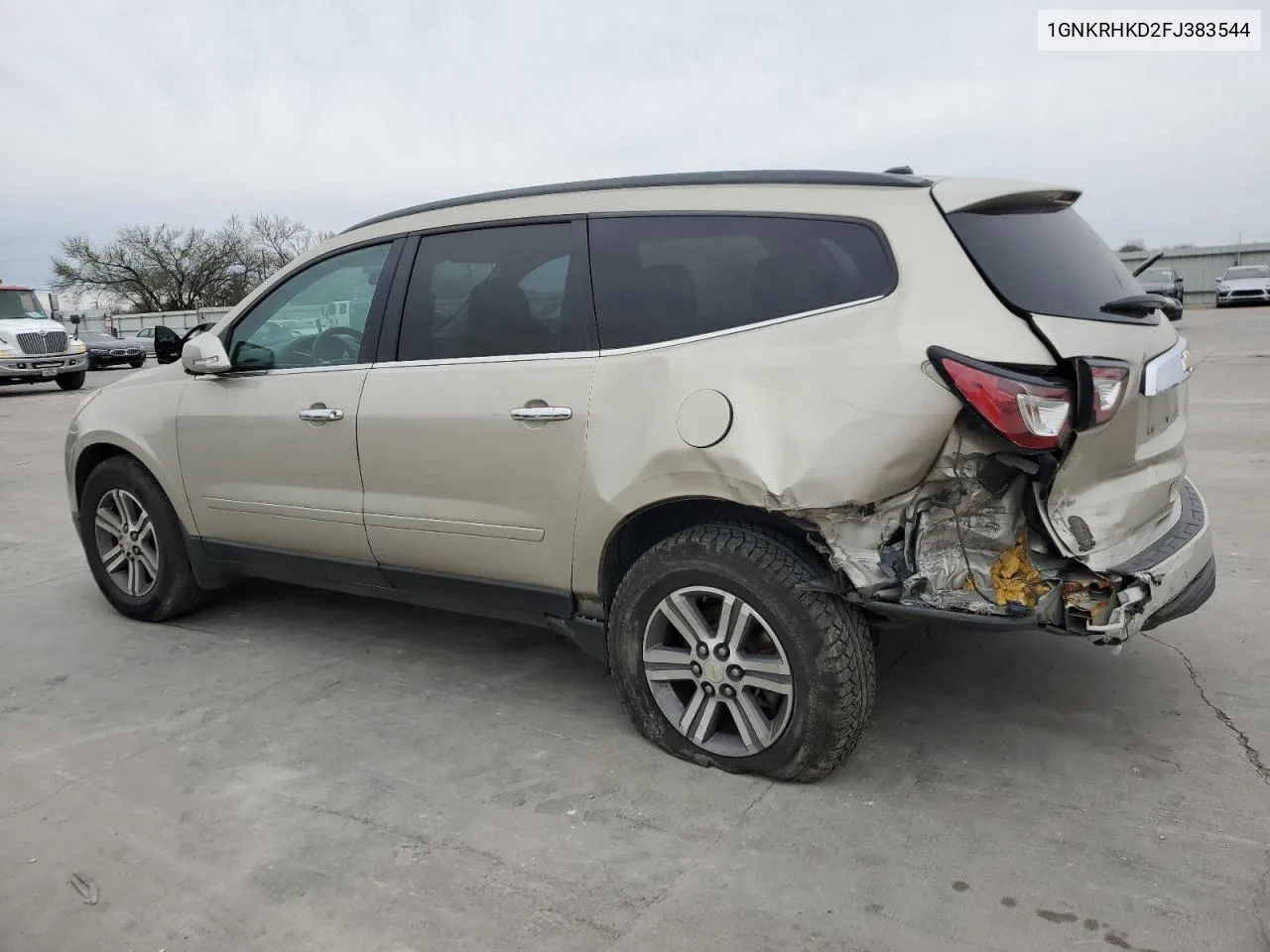 2015 Chevrolet Traverse Lt VIN: 1GNKRHKD2FJ383544 Lot: 44930914