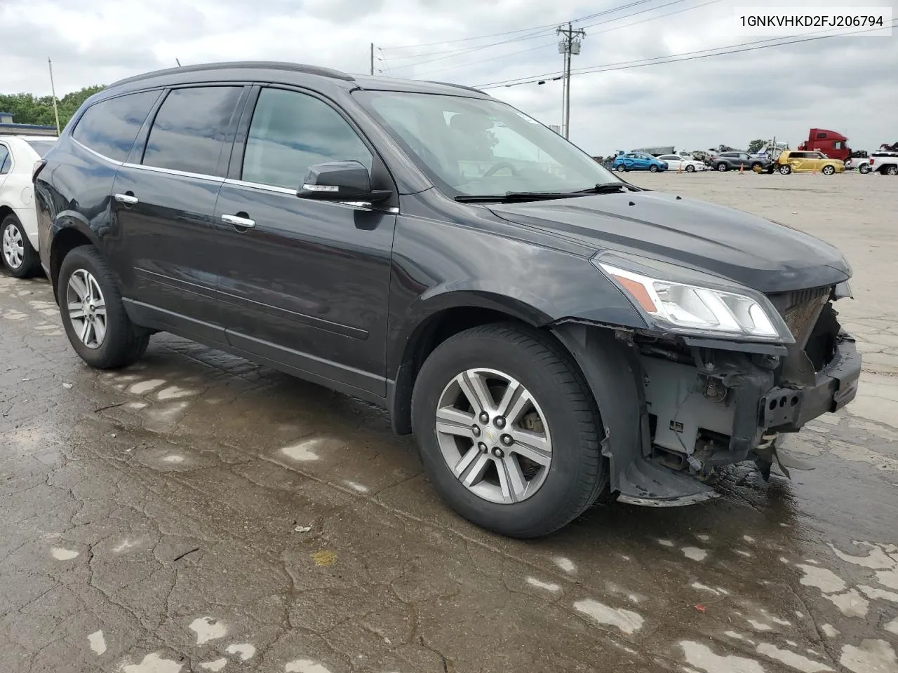 1GNKVHKD2FJ206794 2015 Chevrolet Traverse Lt