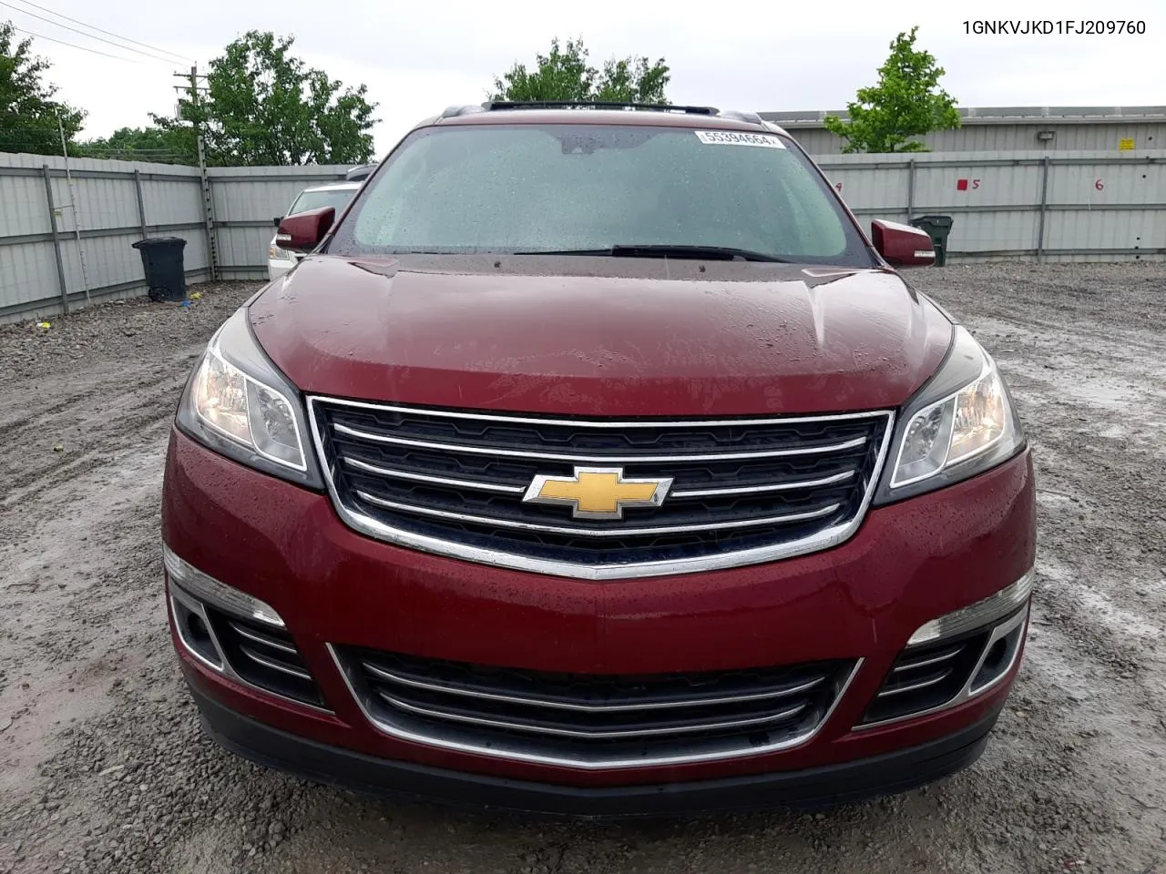 1GNKVJKD1FJ209760 2015 Chevrolet Traverse Ltz