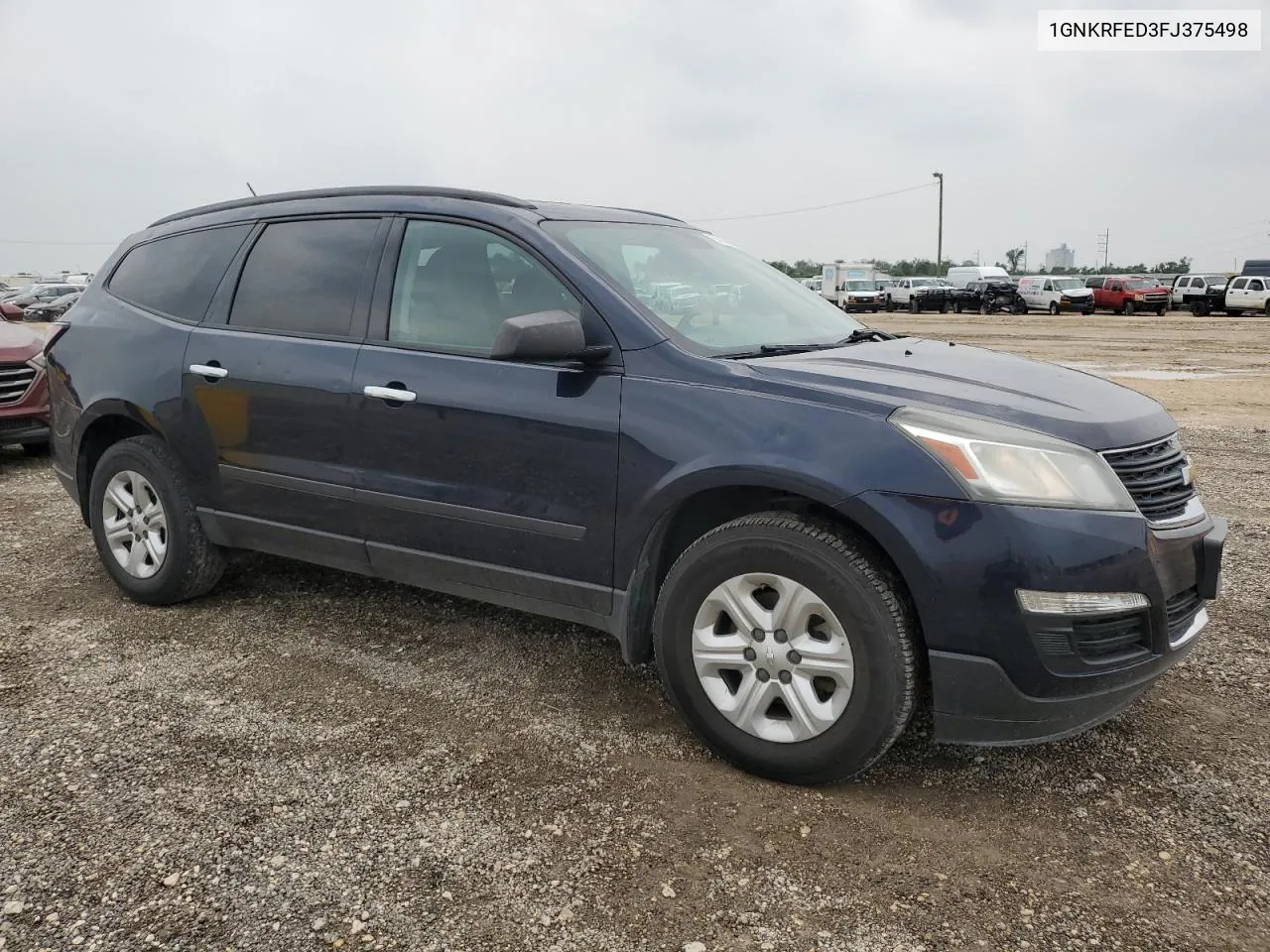 1GNKRFED3FJ375498 2015 Chevrolet Traverse Ls