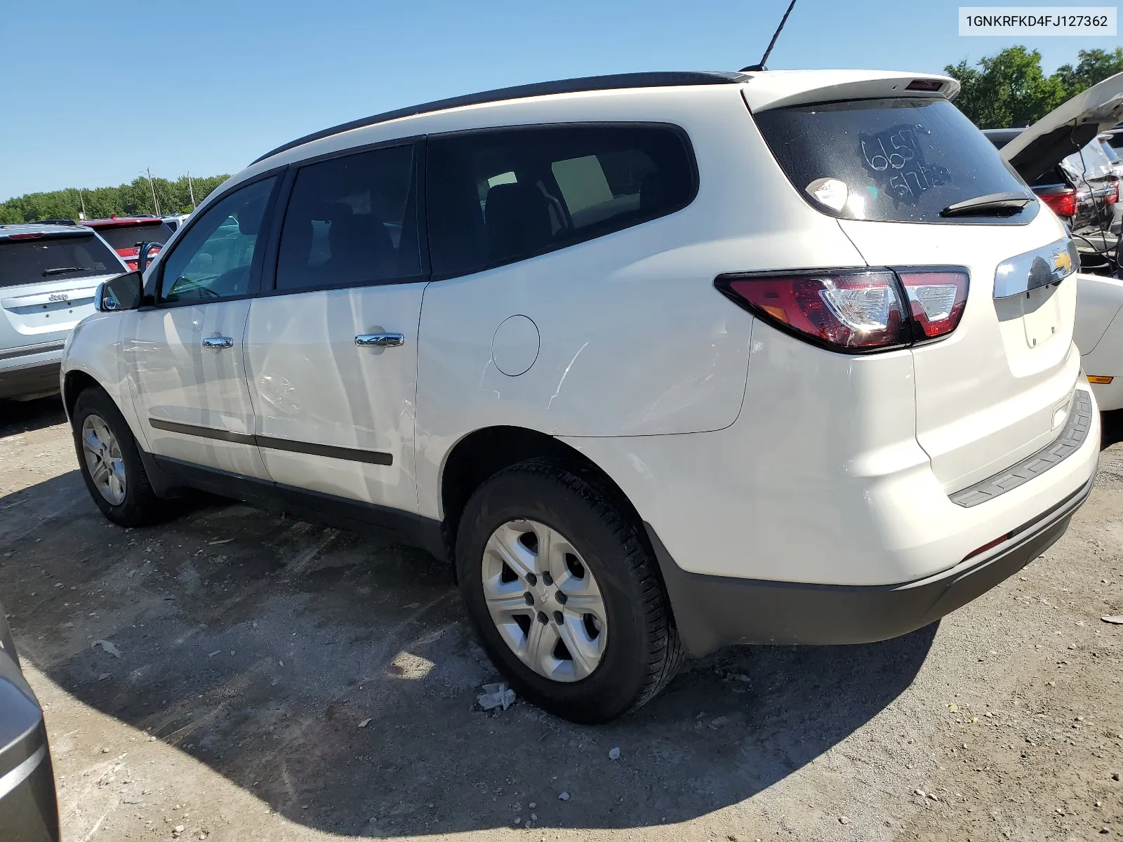 2015 Chevrolet Traverse Ls VIN: 1GNKRFKD4FJ127362 Lot: 56303824