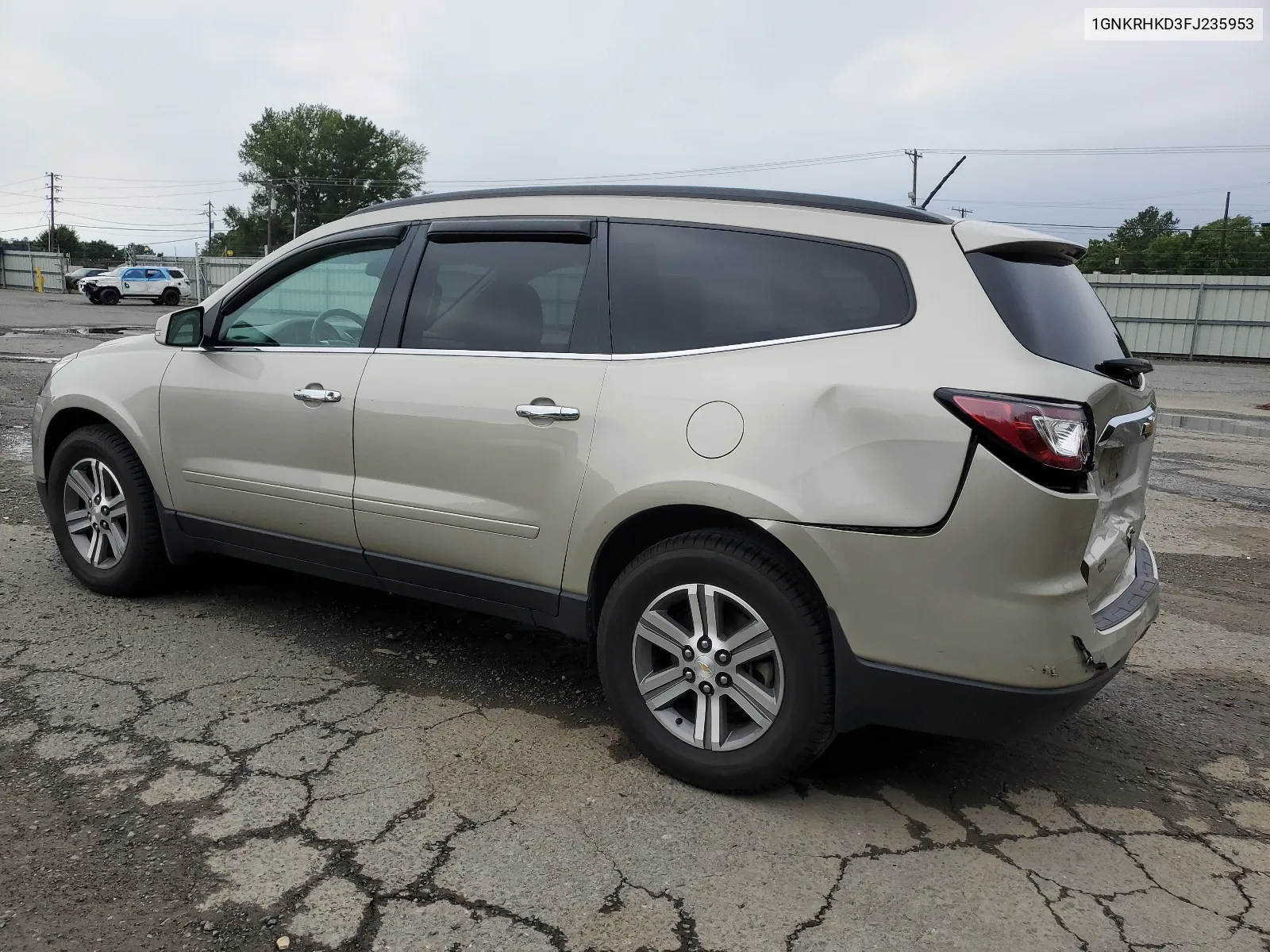 2015 Chevrolet Traverse Lt VIN: 1GNKRHKD3FJ235953 Lot: 57267914