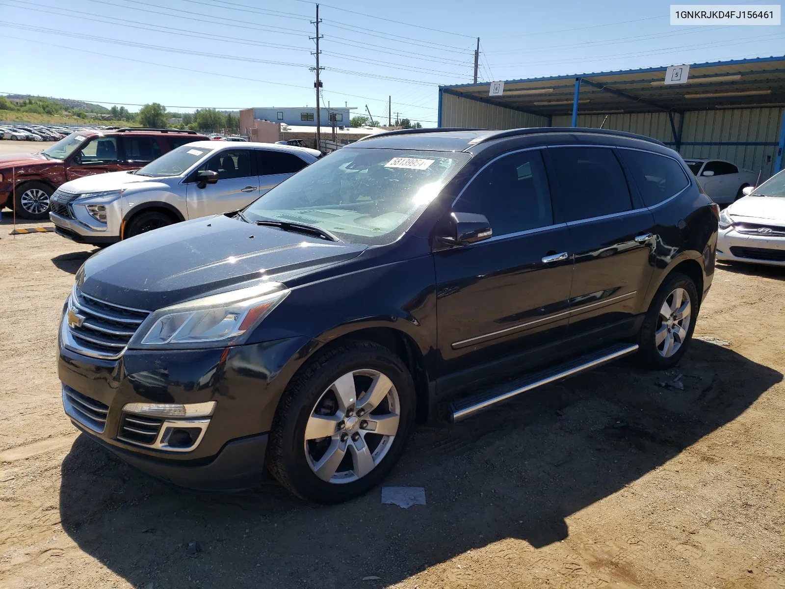 1GNKRJKD4FJ156461 2015 Chevrolet Traverse Ltz