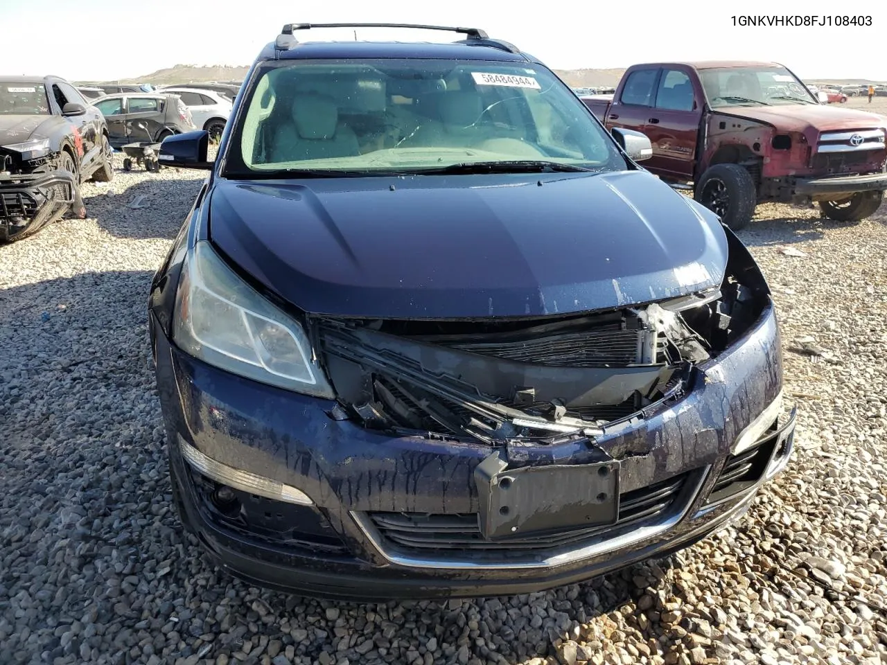 2015 Chevrolet Traverse Lt VIN: 1GNKVHKD8FJ108403 Lot: 58484944