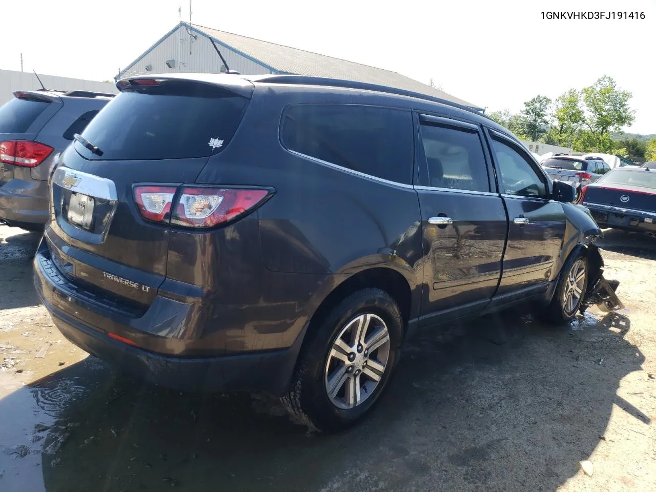 1GNKVHKD3FJ191416 2015 Chevrolet Traverse Lt