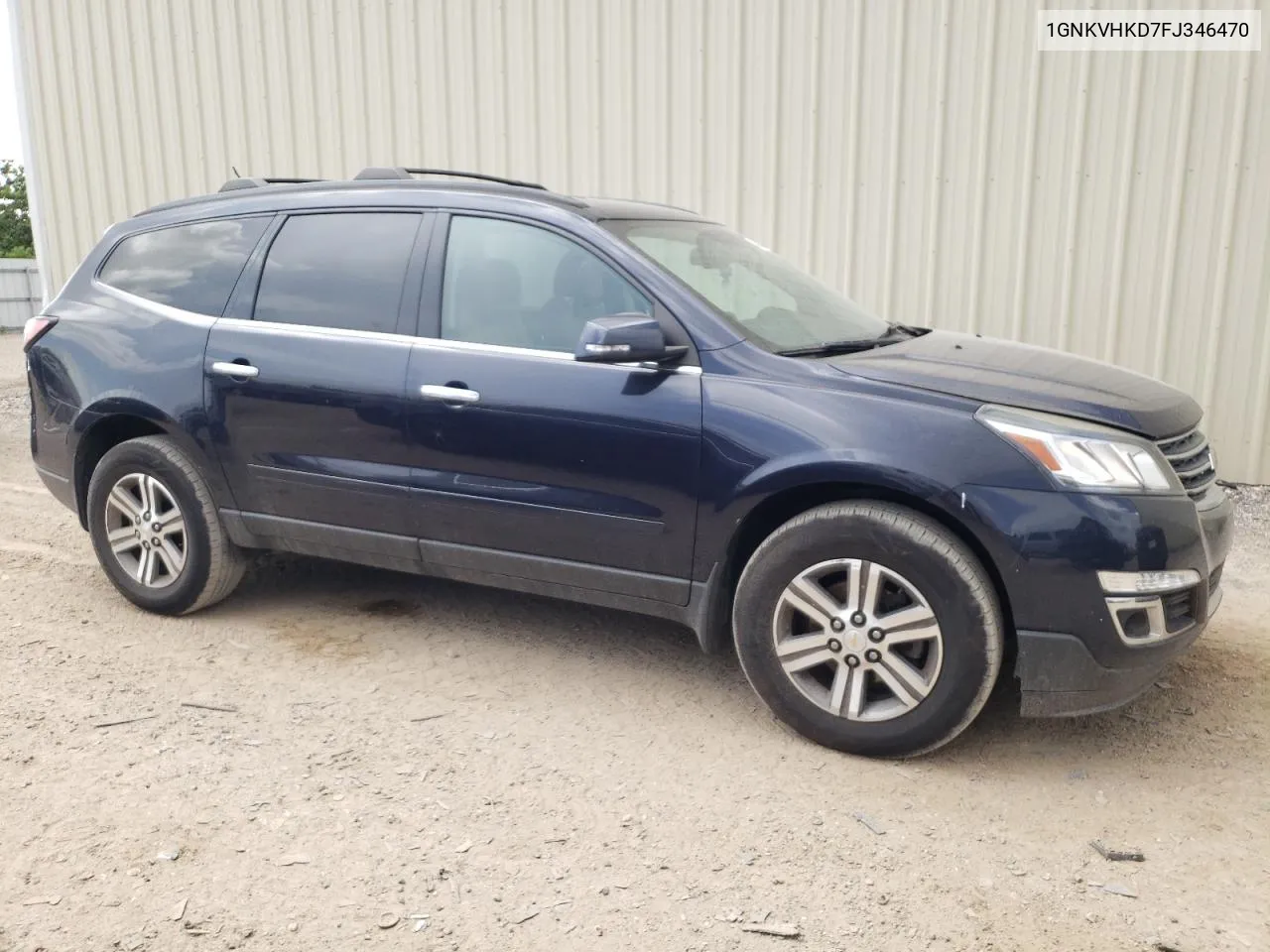 2015 Chevrolet Traverse Lt VIN: 1GNKVHKD7FJ346470 Lot: 60750134