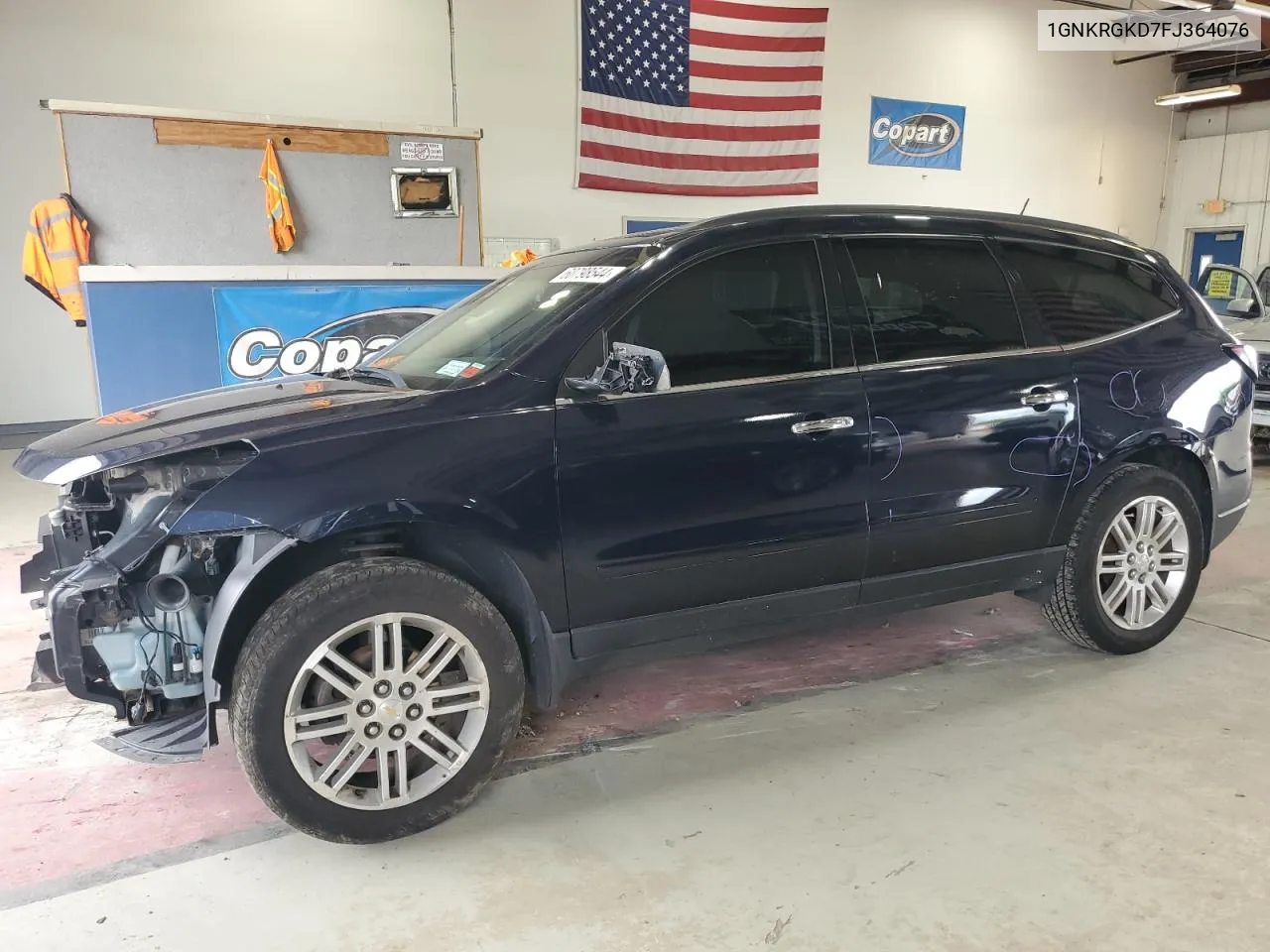 1GNKRGKD7FJ364076 2015 Chevrolet Traverse Lt