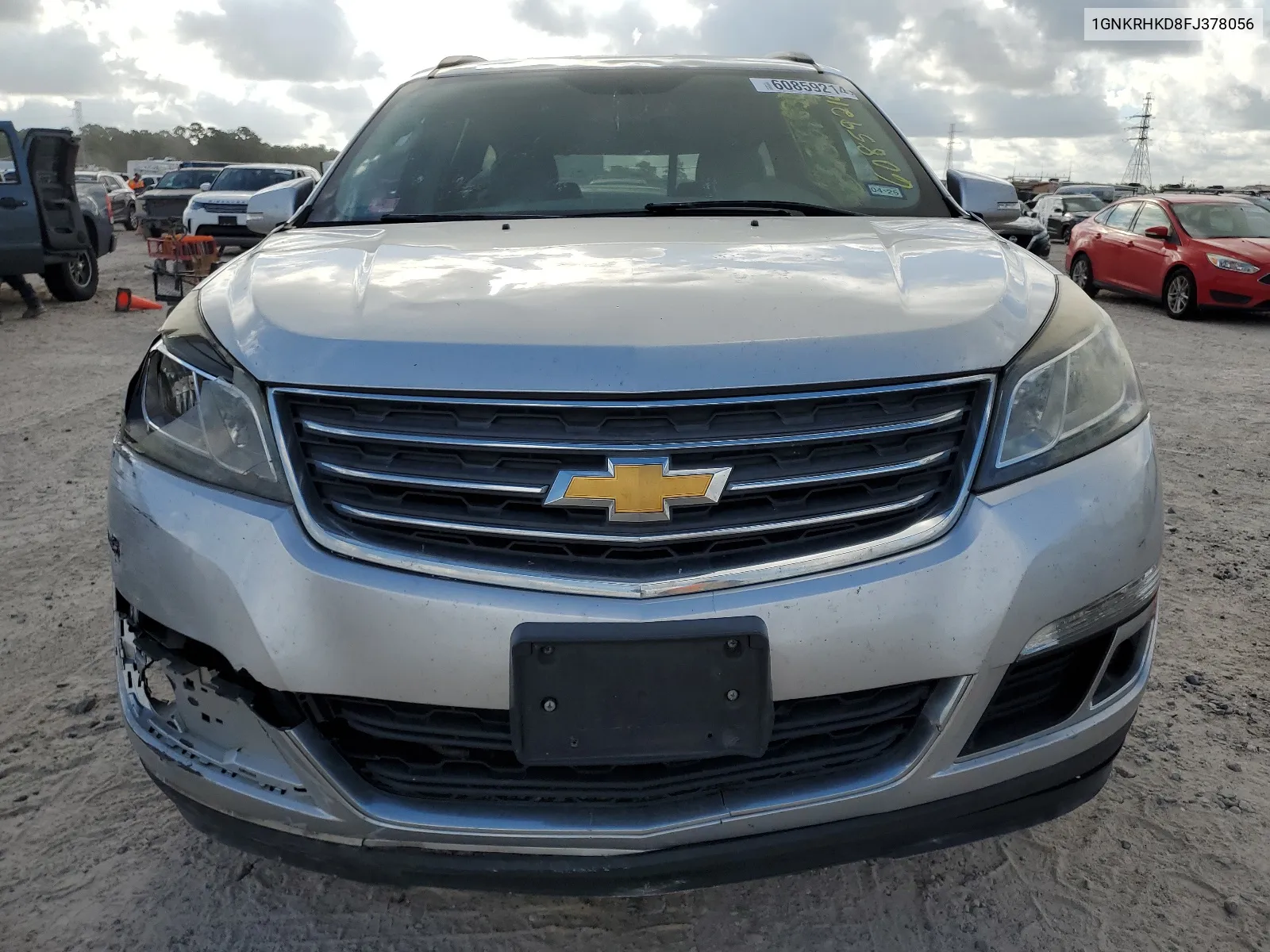 1GNKRHKD8FJ378056 2015 Chevrolet Traverse Lt