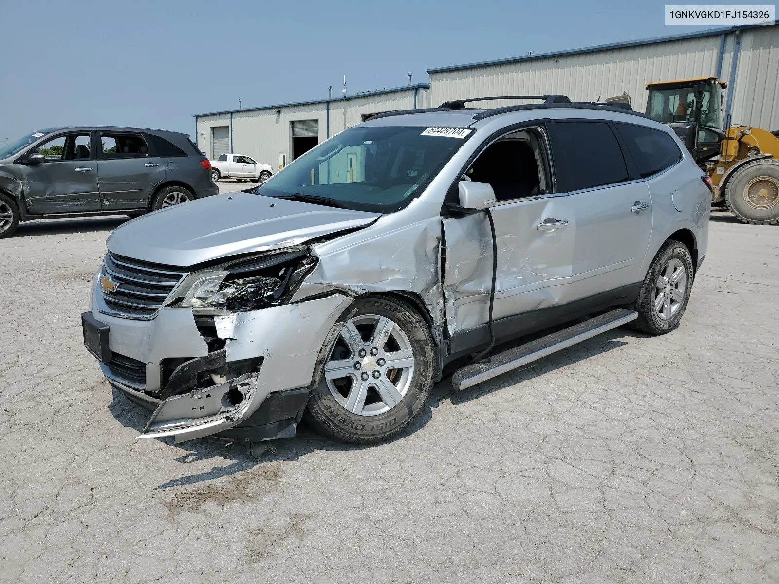 2015 Chevrolet Traverse Lt VIN: 1GNKVGKD1FJ154326 Lot: 64835544