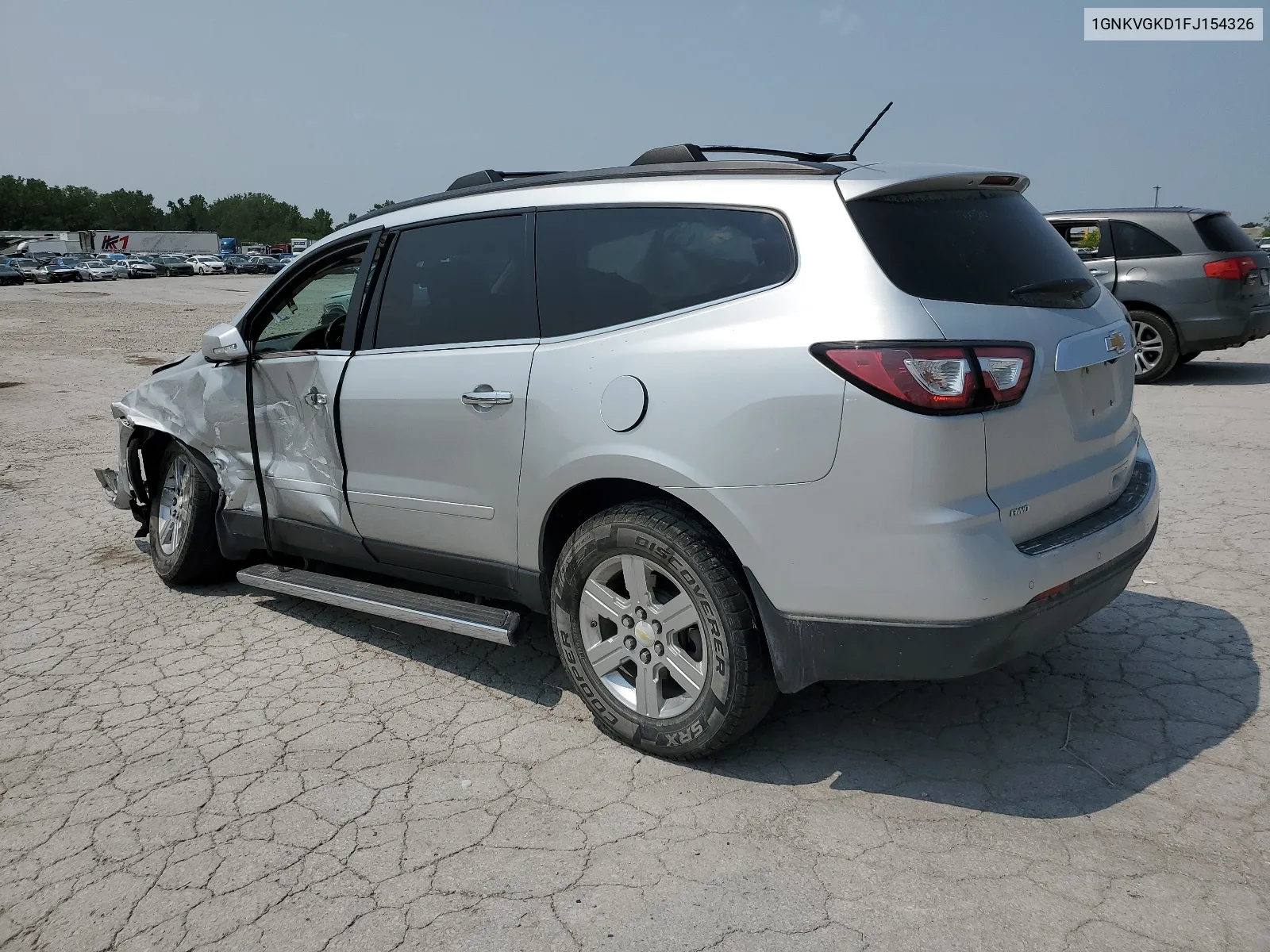 2015 Chevrolet Traverse Lt VIN: 1GNKVGKD1FJ154326 Lot: 64835544