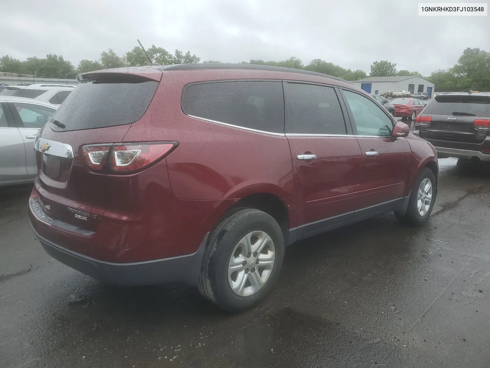 1GNKRHKD3FJ103548 2015 Chevrolet Traverse Lt