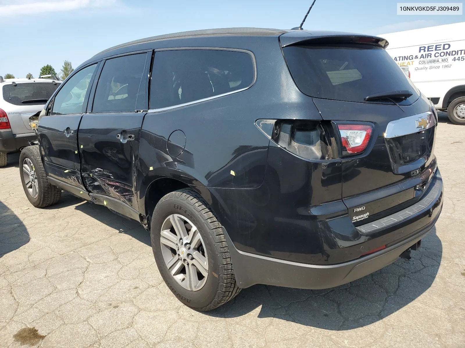 2015 Chevrolet Traverse Lt VIN: 1GNKVGKD5FJ309489 Lot: 66874324