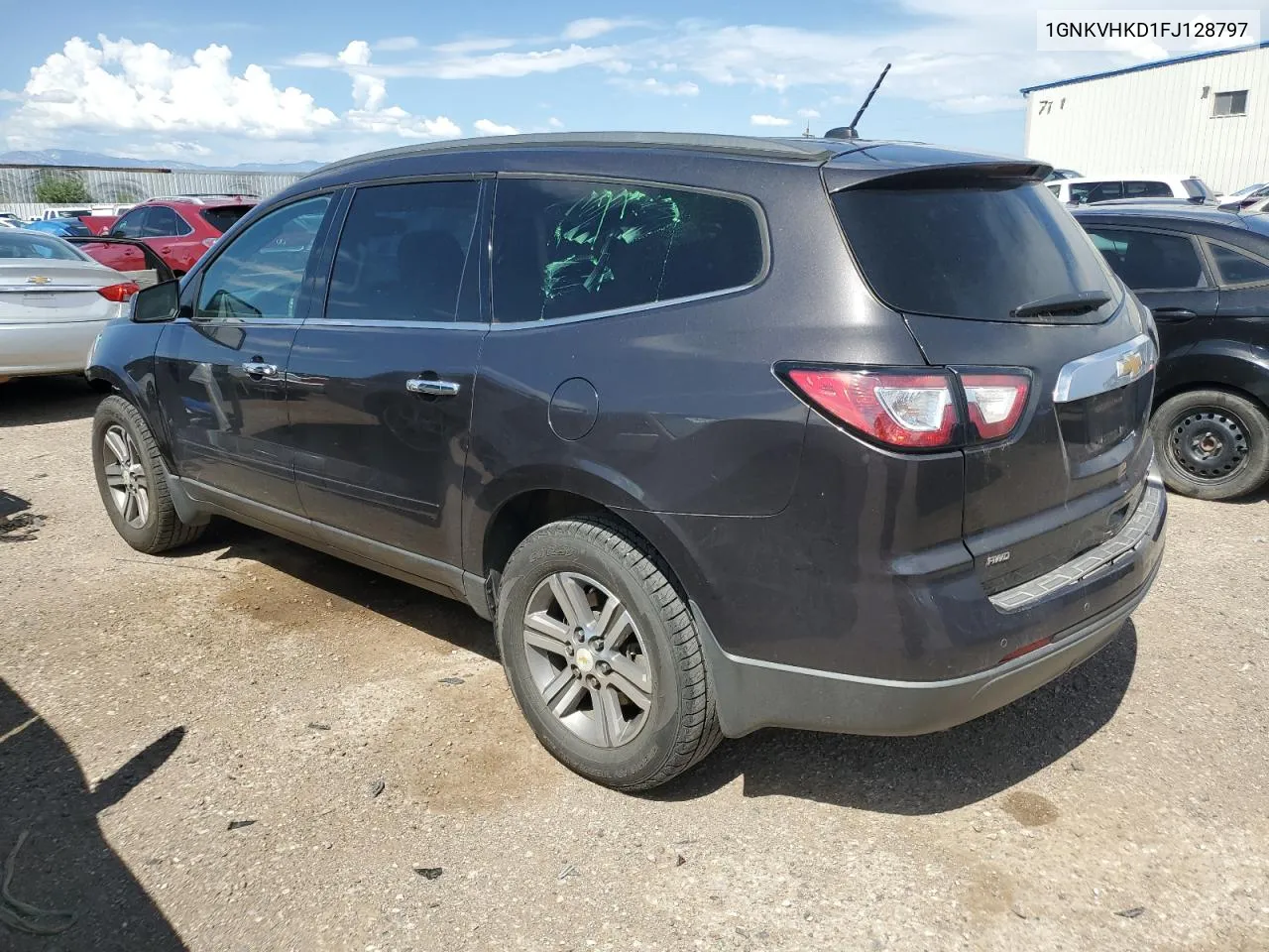 2015 Chevrolet Traverse Lt VIN: 1GNKVHKD1FJ128797 Lot: 66930114