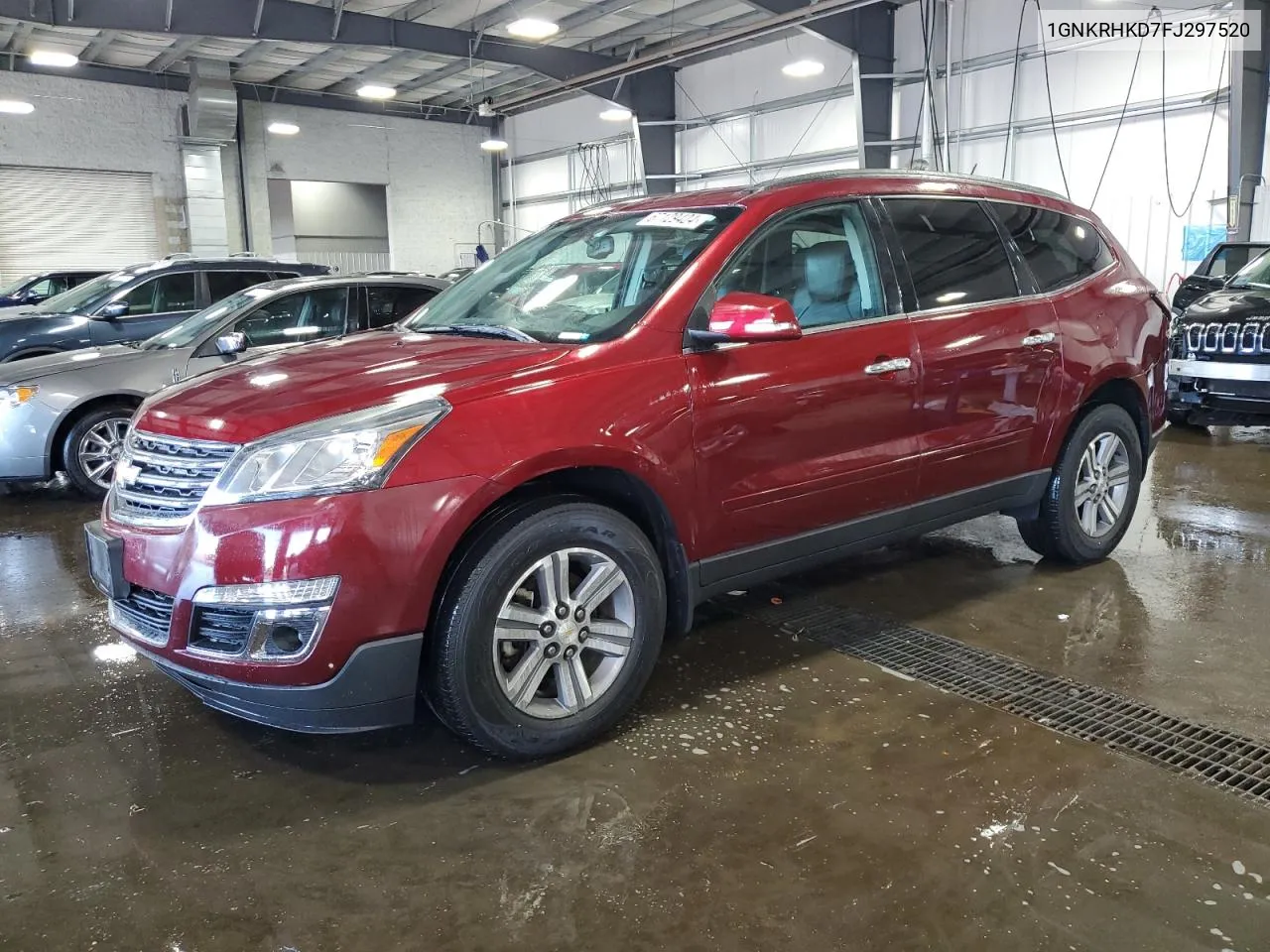 2015 Chevrolet Traverse Lt VIN: 1GNKRHKD7FJ297520 Lot: 67129424