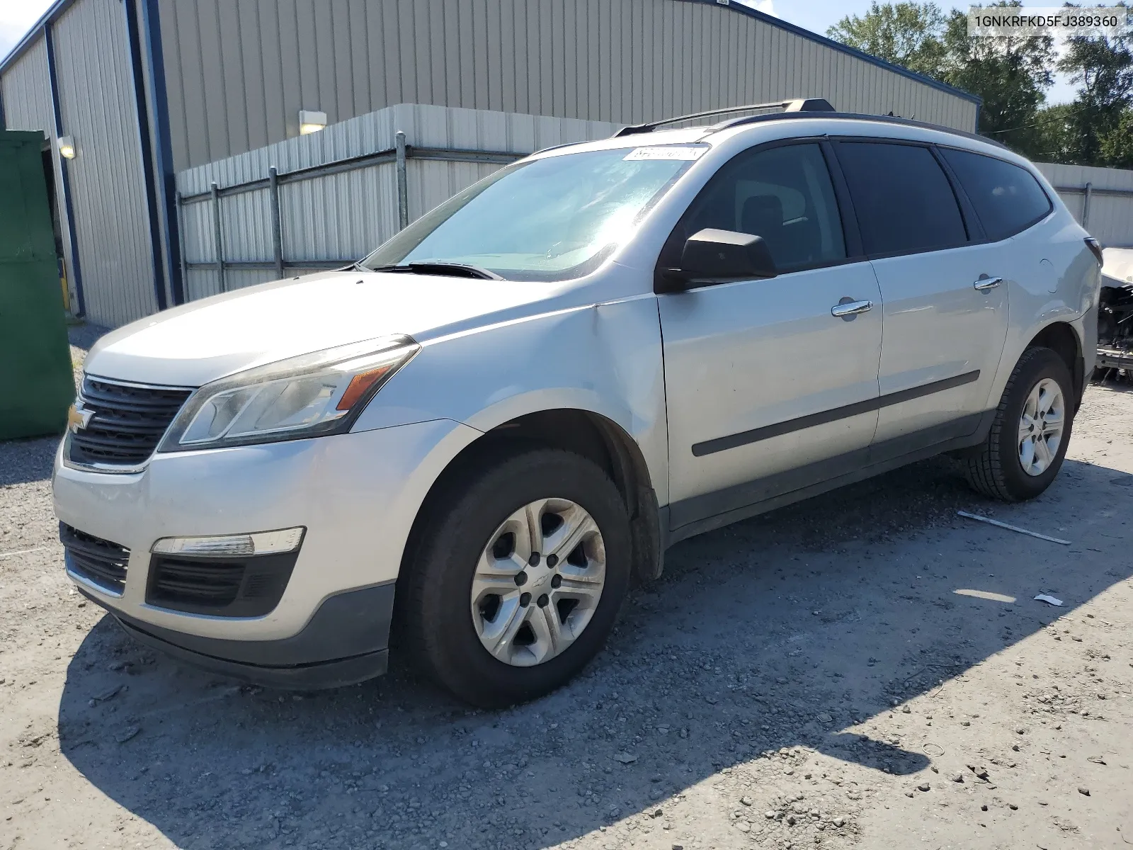 1GNKRFKD5FJ389360 2015 Chevrolet Traverse Ls