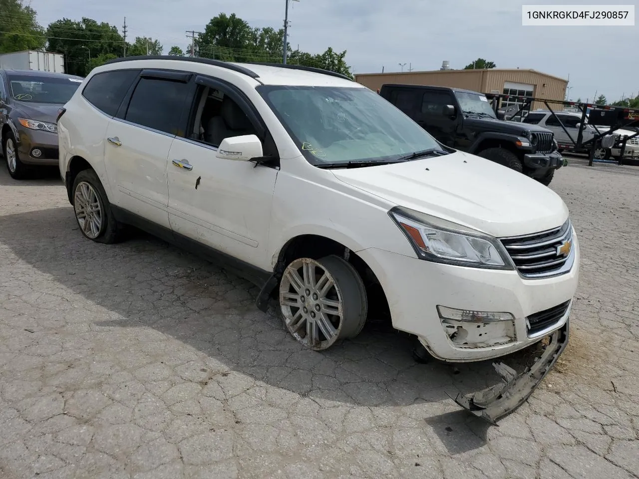 2015 Chevrolet Traverse Lt VIN: 1GNKRGKD4FJ290857 Lot: 67655114