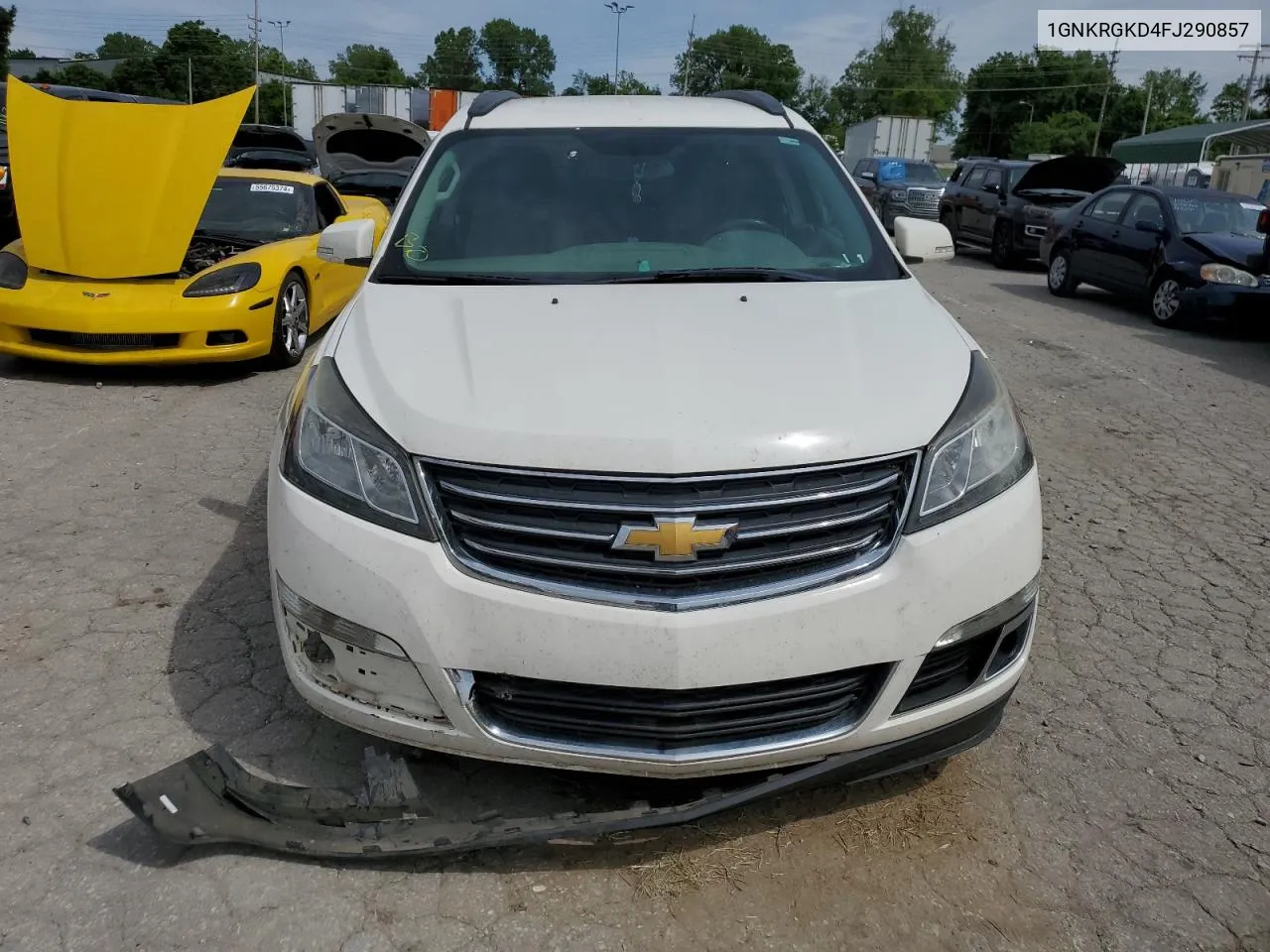 2015 Chevrolet Traverse Lt VIN: 1GNKRGKD4FJ290857 Lot: 67655114