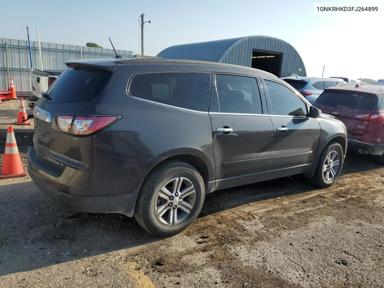 2015 Chevrolet Traverse Lt VIN: 1GNKRHKD3FJ264899 Lot: 68621984