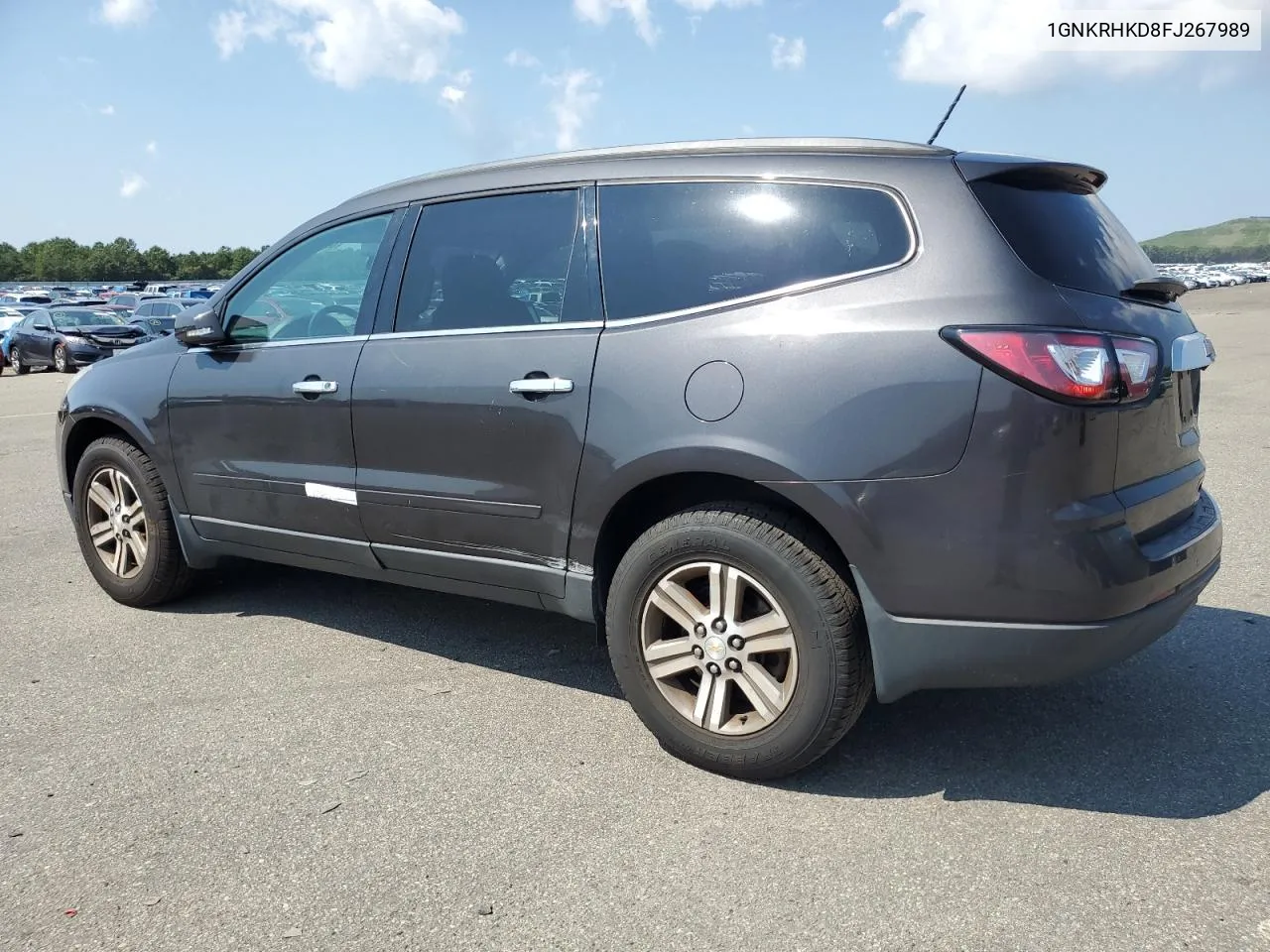 2015 Chevrolet Traverse Lt VIN: 1GNKRHKD8FJ267989 Lot: 68770624