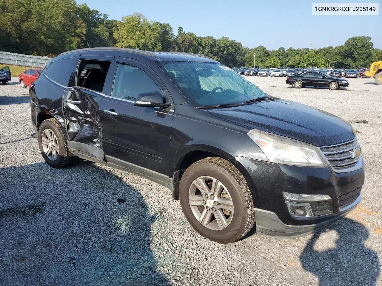 2015 Chevrolet Traverse Lt VIN: 1GNKRGKD3FJ205149 Lot: 68896894