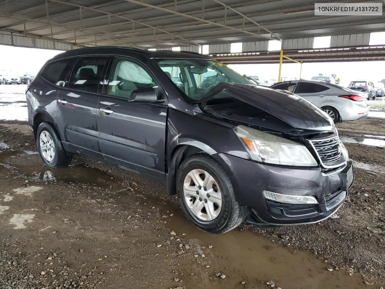 1GNKRFED1FJ131722 2015 Chevrolet Traverse Ls